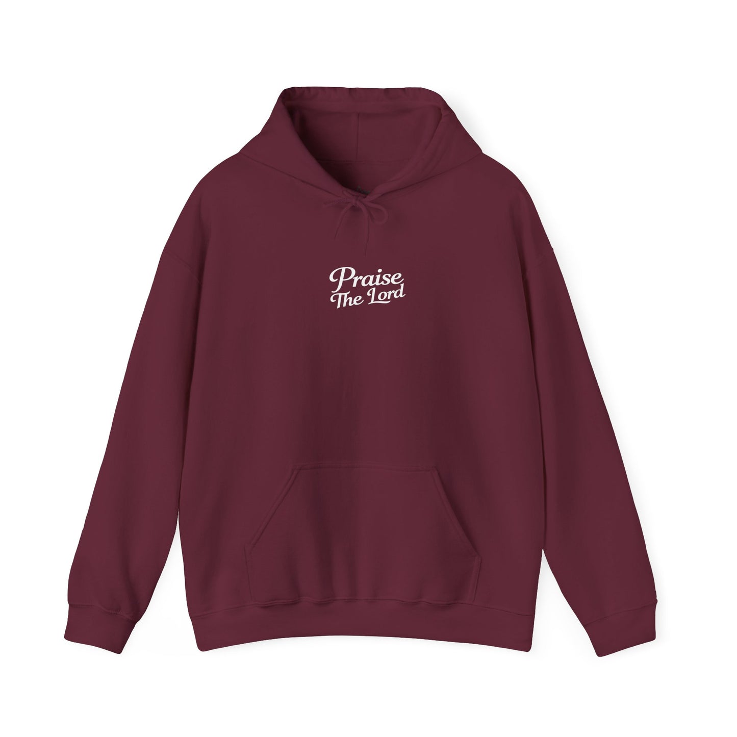 Praise the Lord Hoodie — Unisex Front & Back Christian Sweatshirt