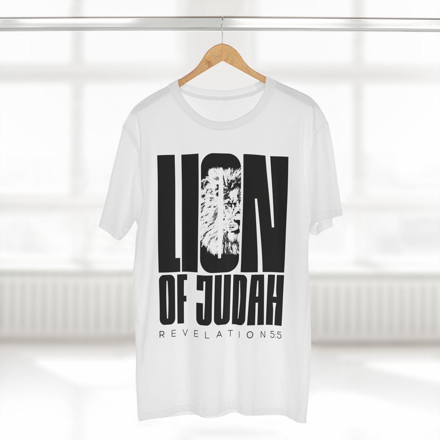 Lion of Judah T-Shirt — Revelation 5:5 Christian Faith Tee