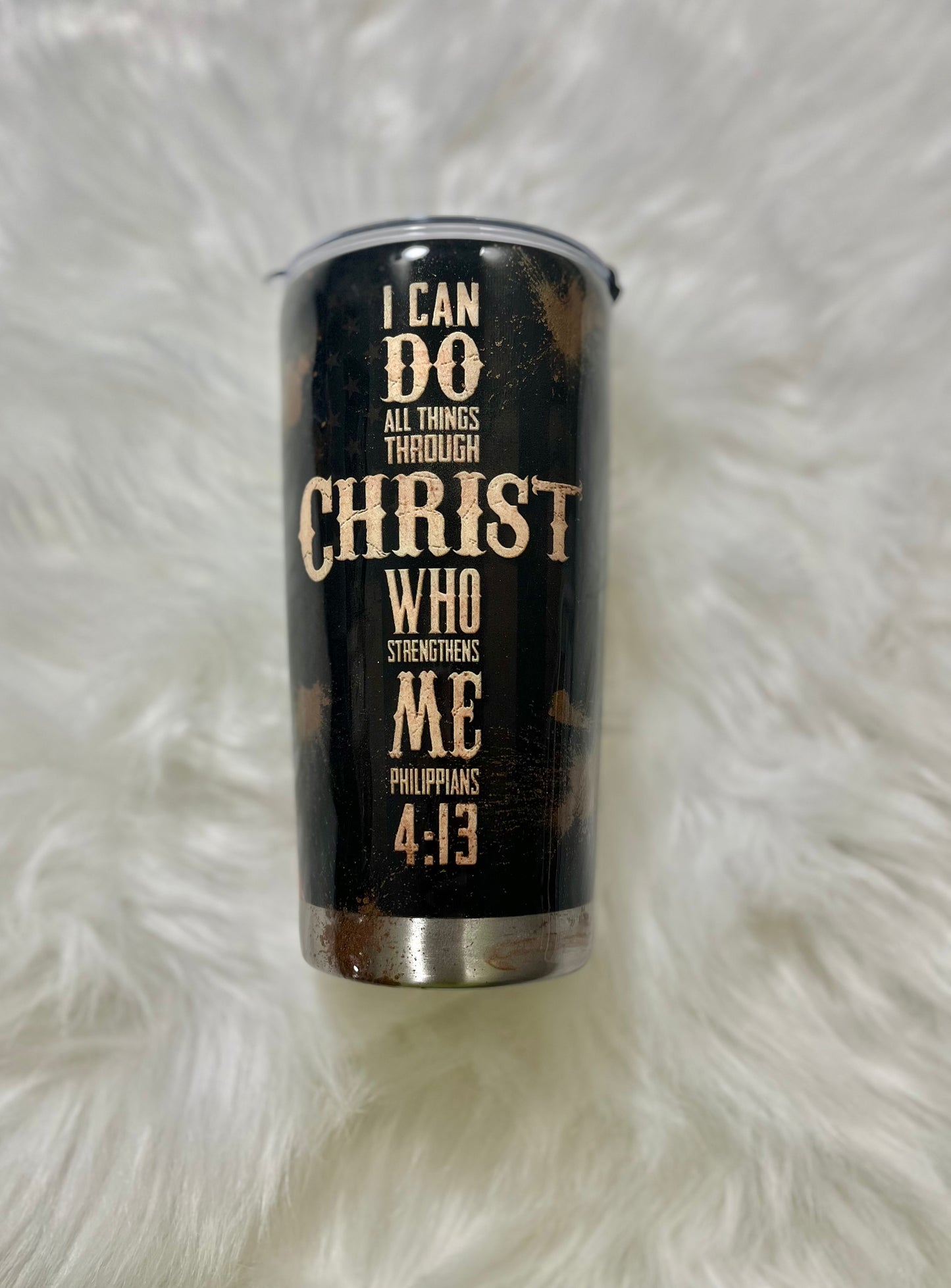 I can do all things through Christ American Flag