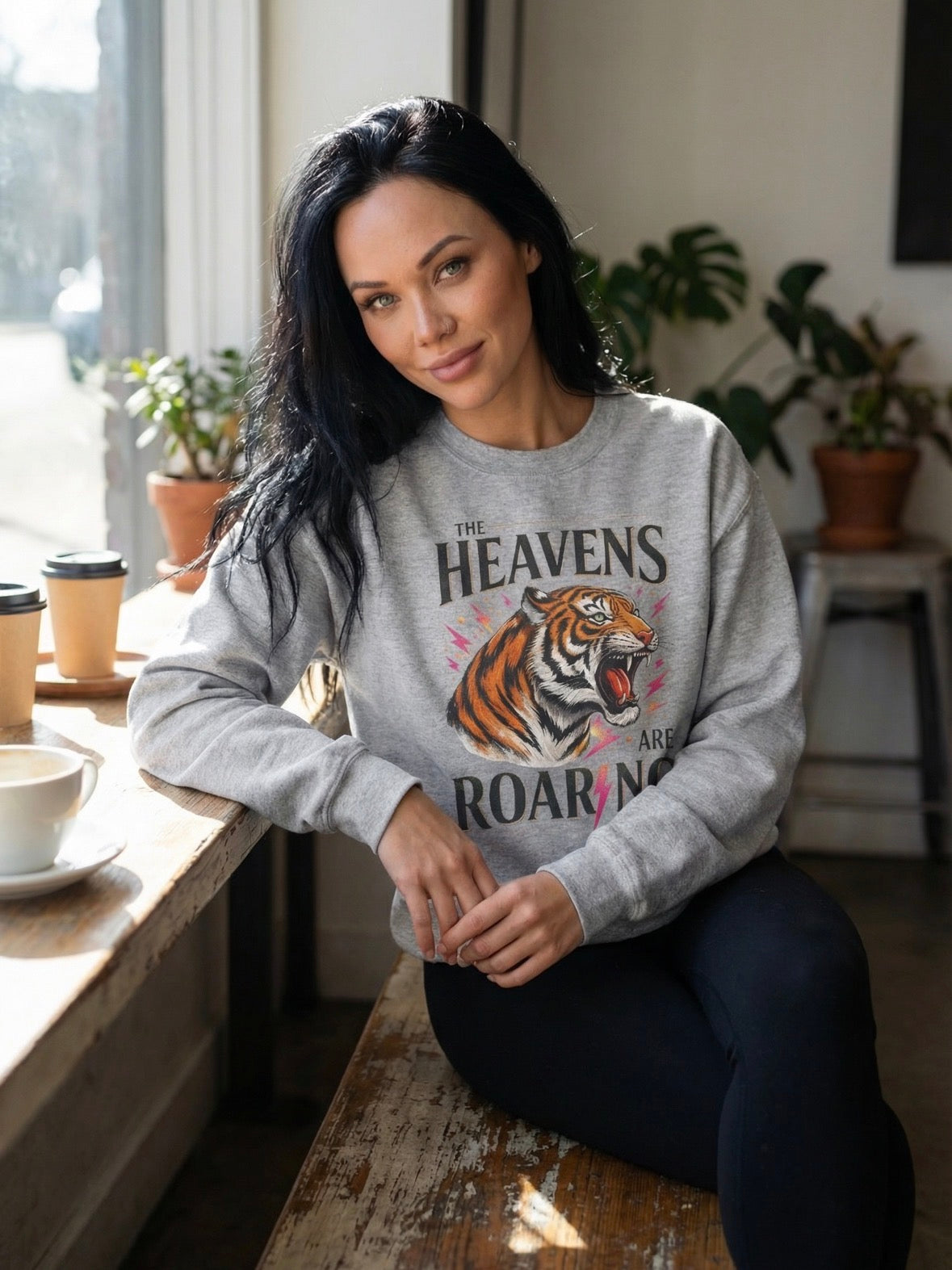 Heavens Roaring Crewneck Sweatshirt