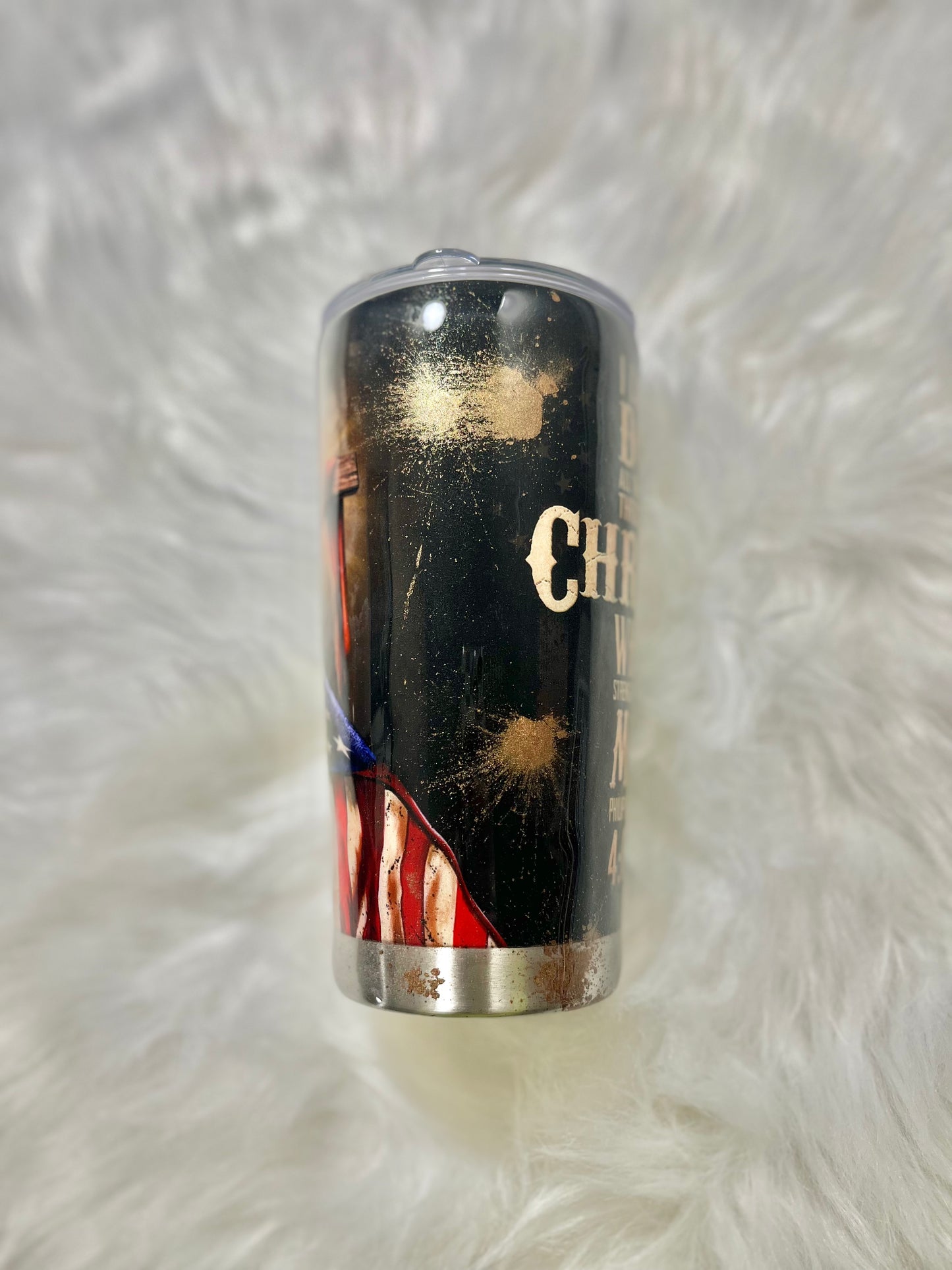 I can do all things through Christ American Flag