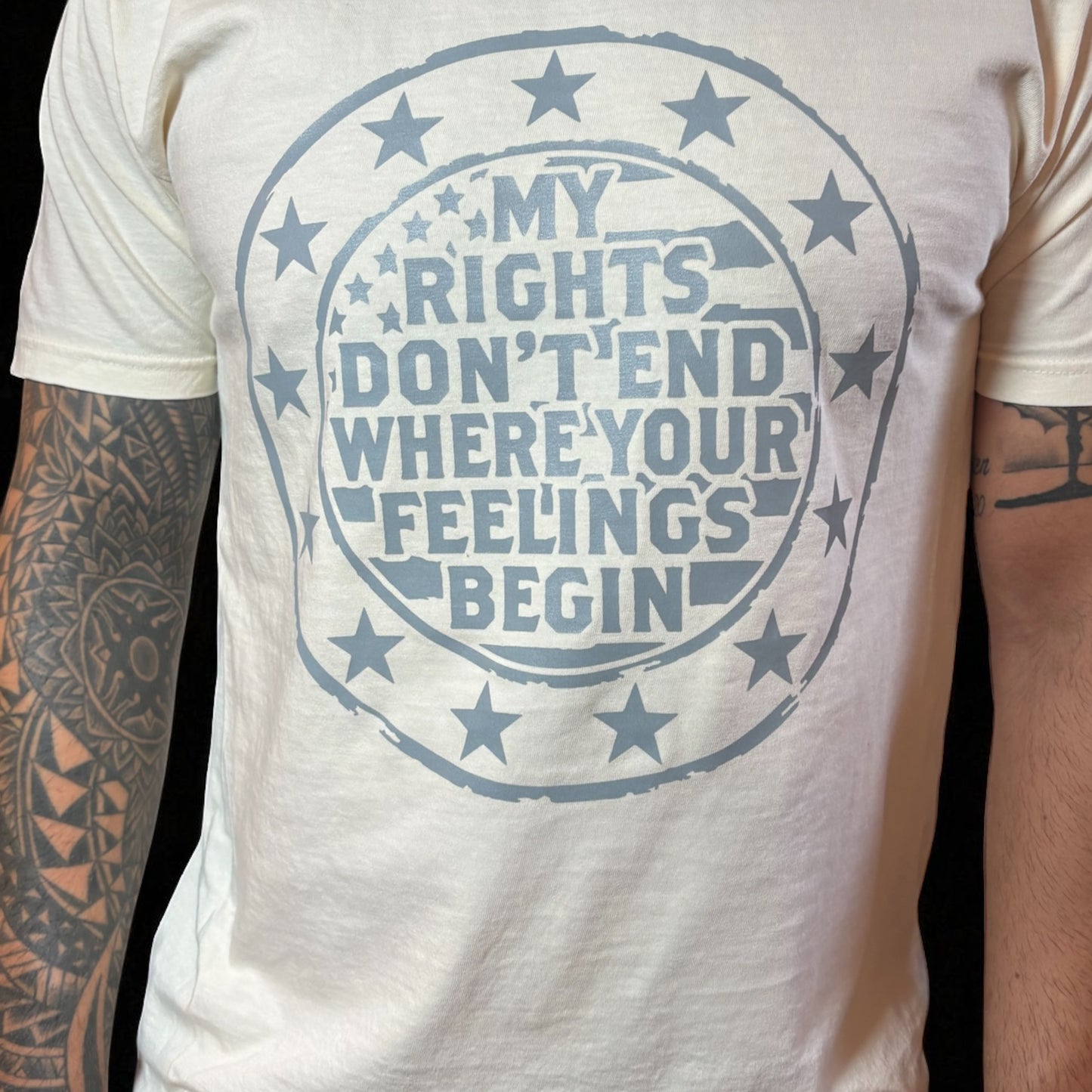 My rights don’t end where your feelings begin Comfort Colors T-Shirt
