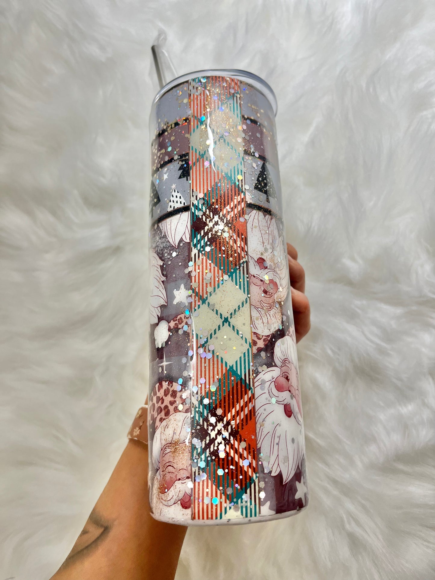 Vintage Santa Christmas Tumbler Epoxy Tumbler Christmas Gifts Christmas Coffee Cup Coffee Gifts Christmas Decor Merry Christmas Tumbler