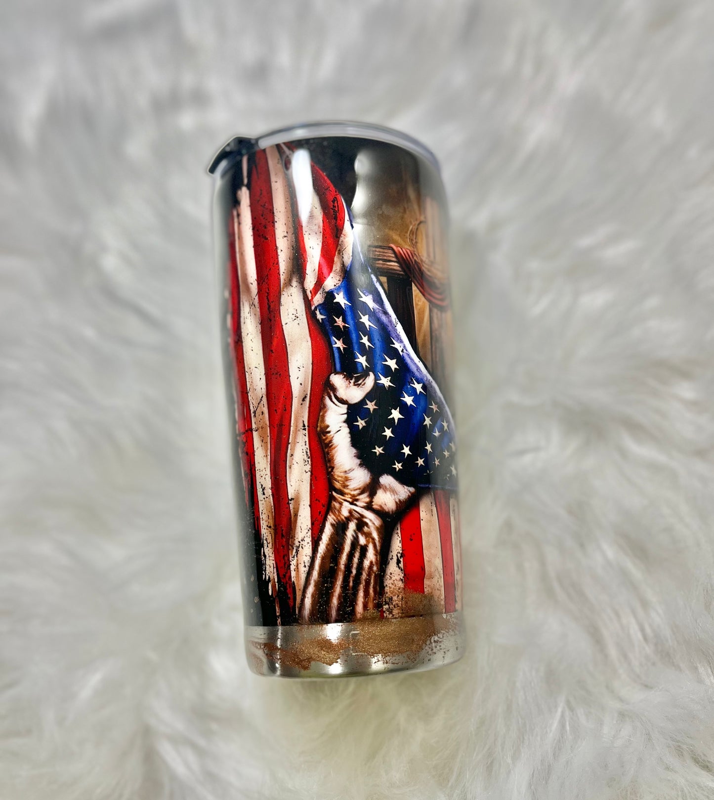 I can do all things through Christ American Flag