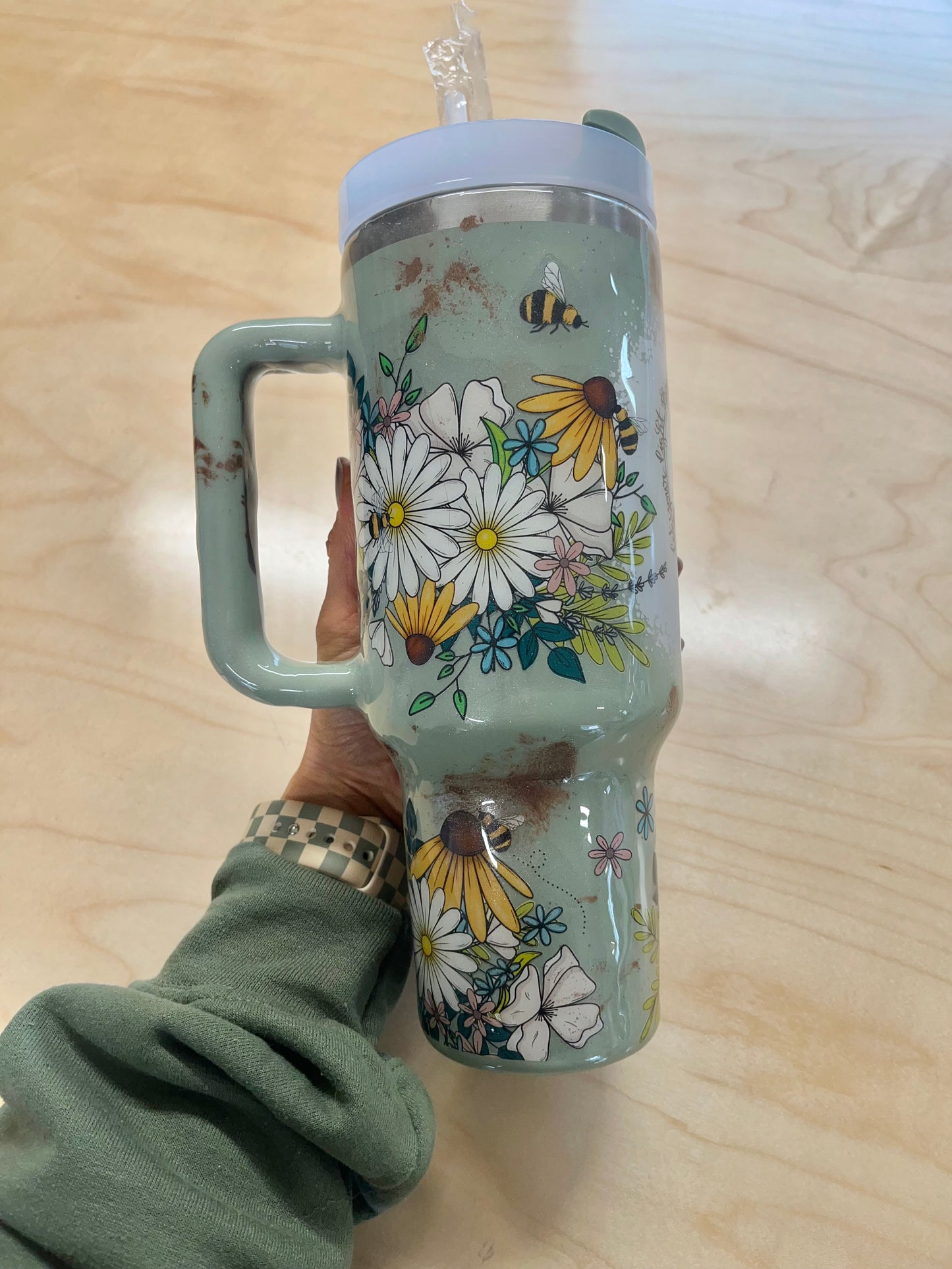 FS/RTS Let Your Light Shine Matthew 5:16 Tumbler With Handle