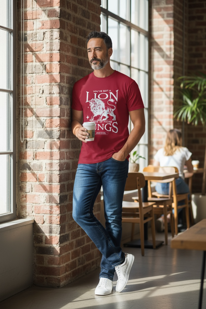 You've Got A Lion Inside Those Lungs Comfort Colors