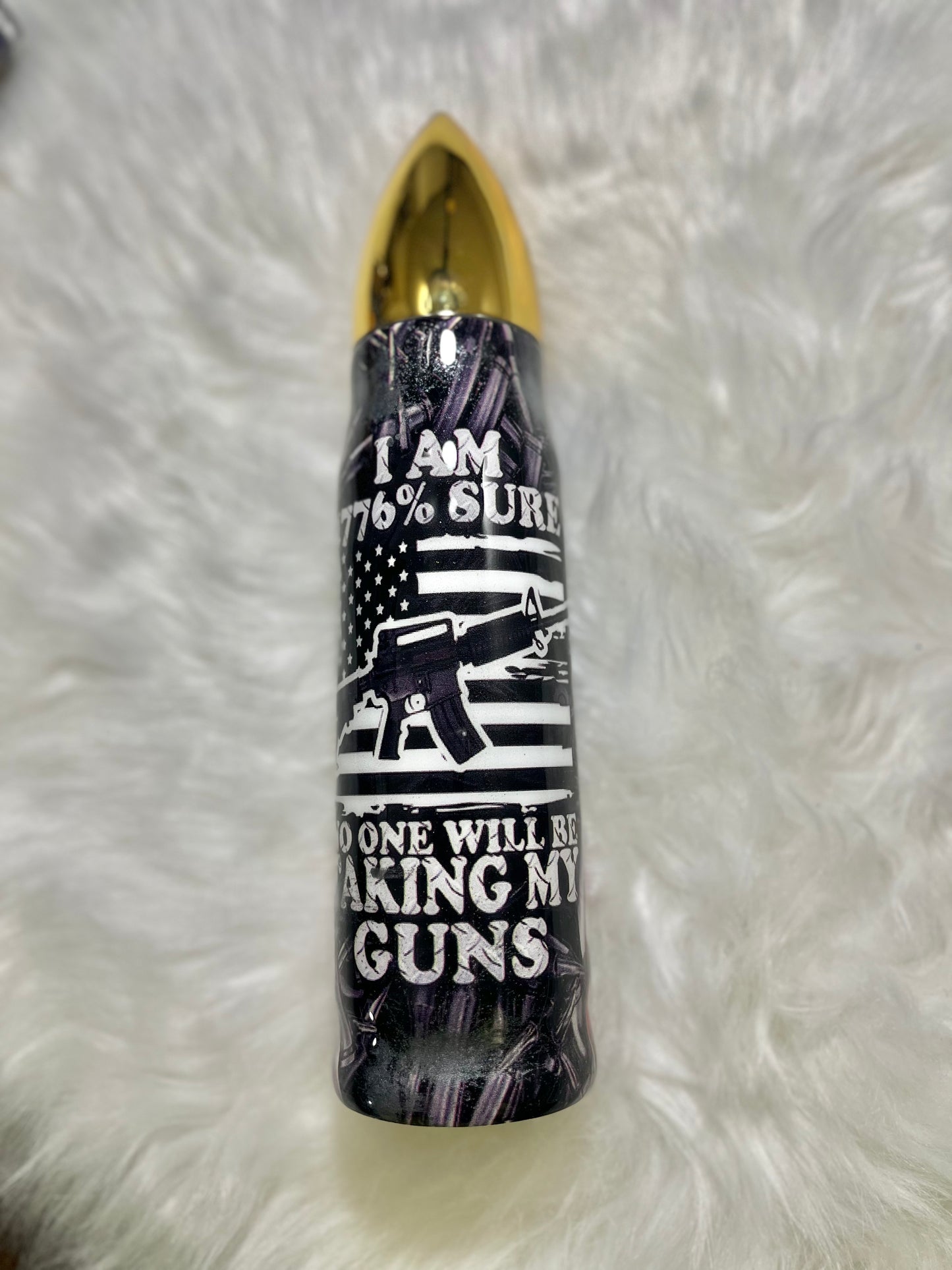I Am 1776 Sure No One Will Be Taking My Guns Tumbler American Flag Tumbler