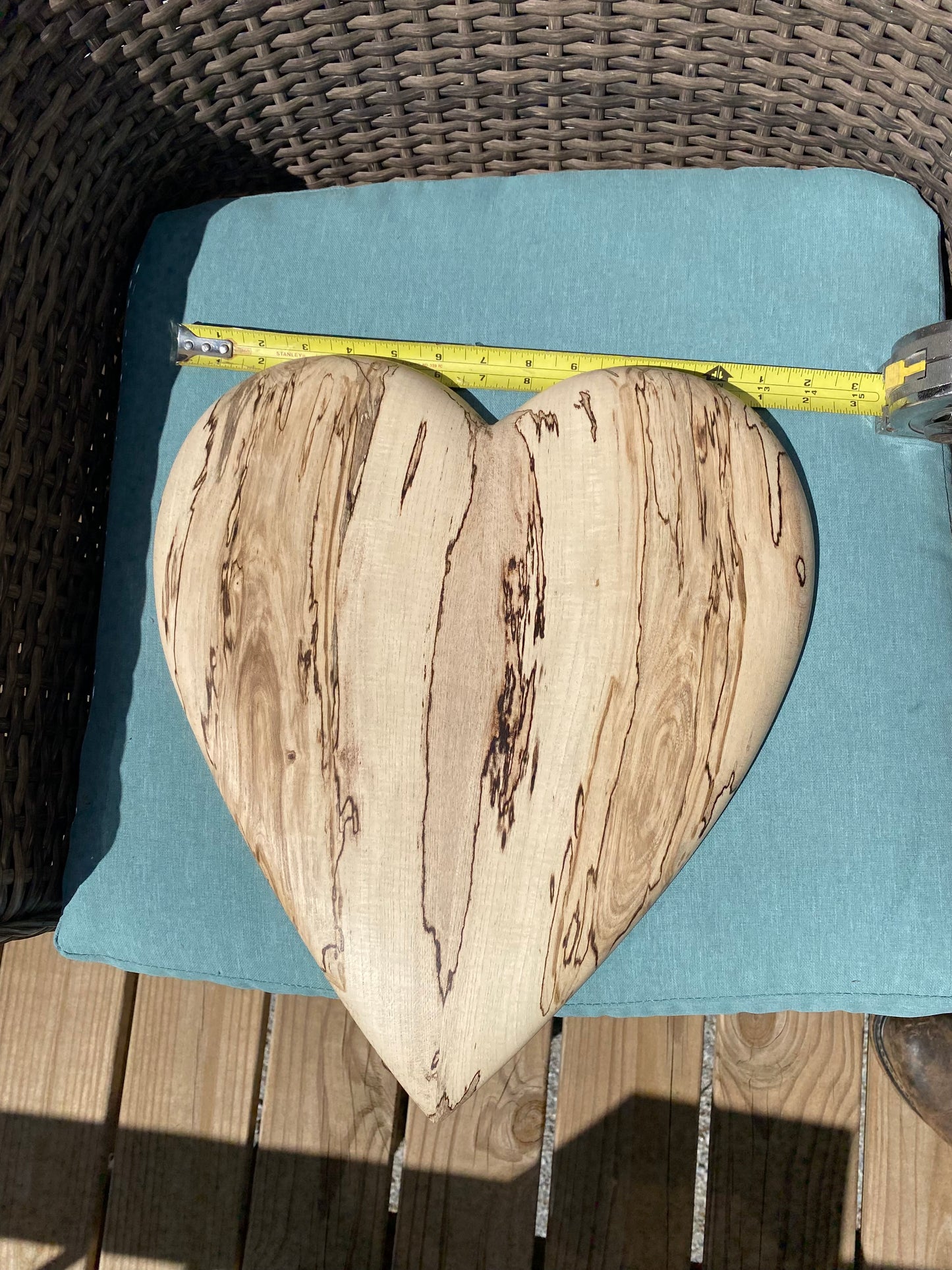 3D Wooden Heart Art Sculpture Wood Anniversarie gift 20th anniversary birthday gift Mother’s Day gift Wooden heart
