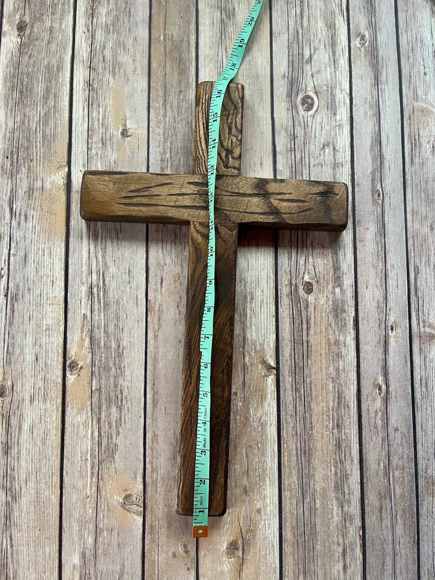 Rustic cross Baptism gift wedding gift anniversary gift wooden cross art wooden art sculpture