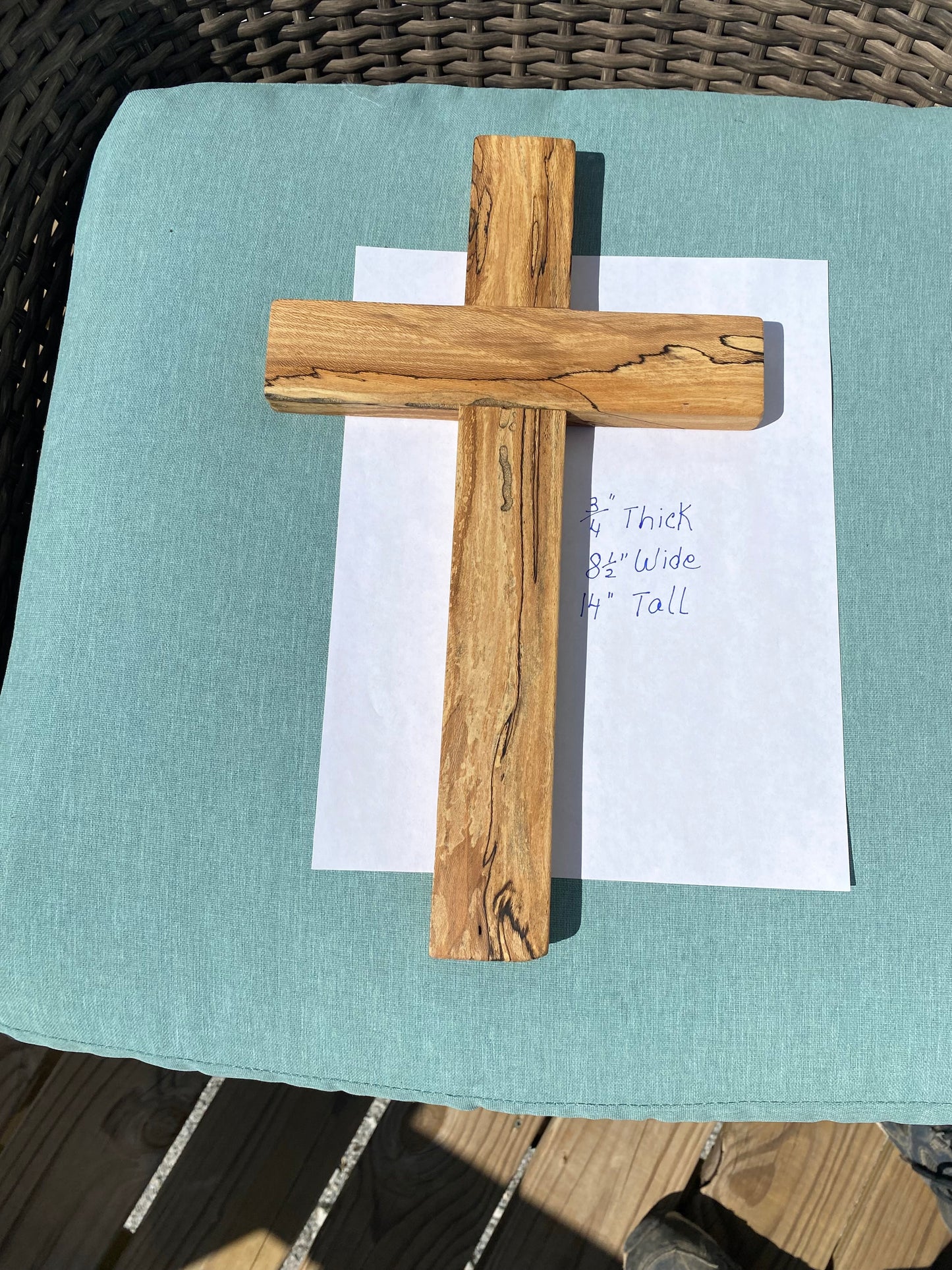 Rustic cross Baptism gift wedding gift anniversary gift wooden cross art wooden art sculpture