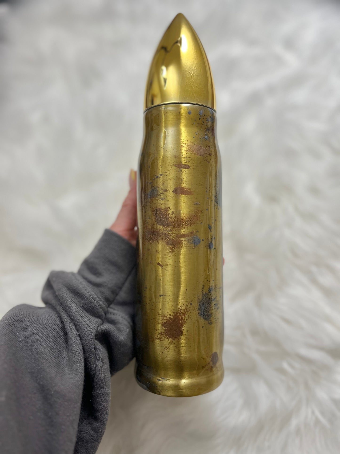 Best Dad Ever Bullet Tumbler Brass Bullet Bullet Tumbler American Flag Tumbler