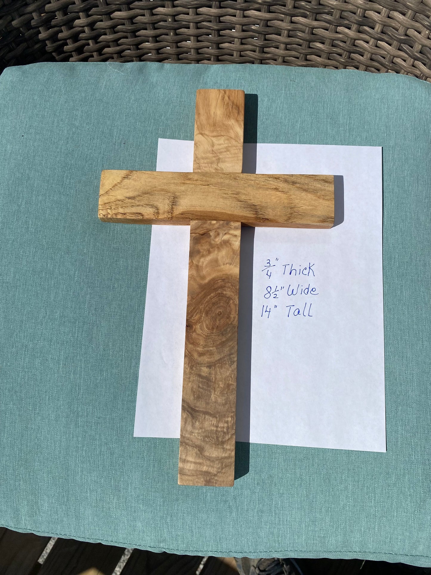 Rustic cross Baptism gift wedding gift anniversary gift wooden cross art wooden art sculpture