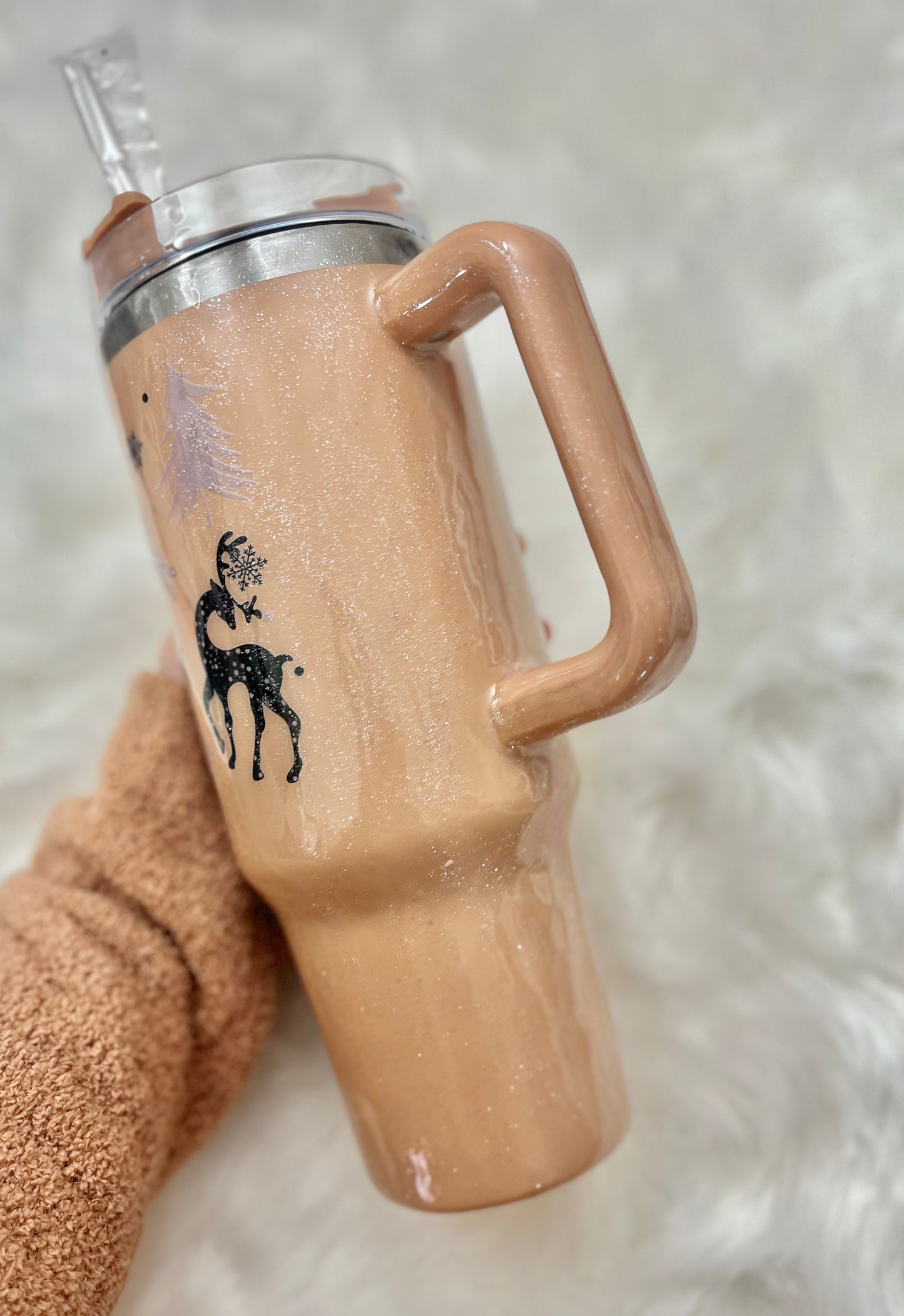 Christmas Tumbler Glitter Christmas Tumbler Plaid Tumbler 40oz Tumbler Epoxy Tumblers