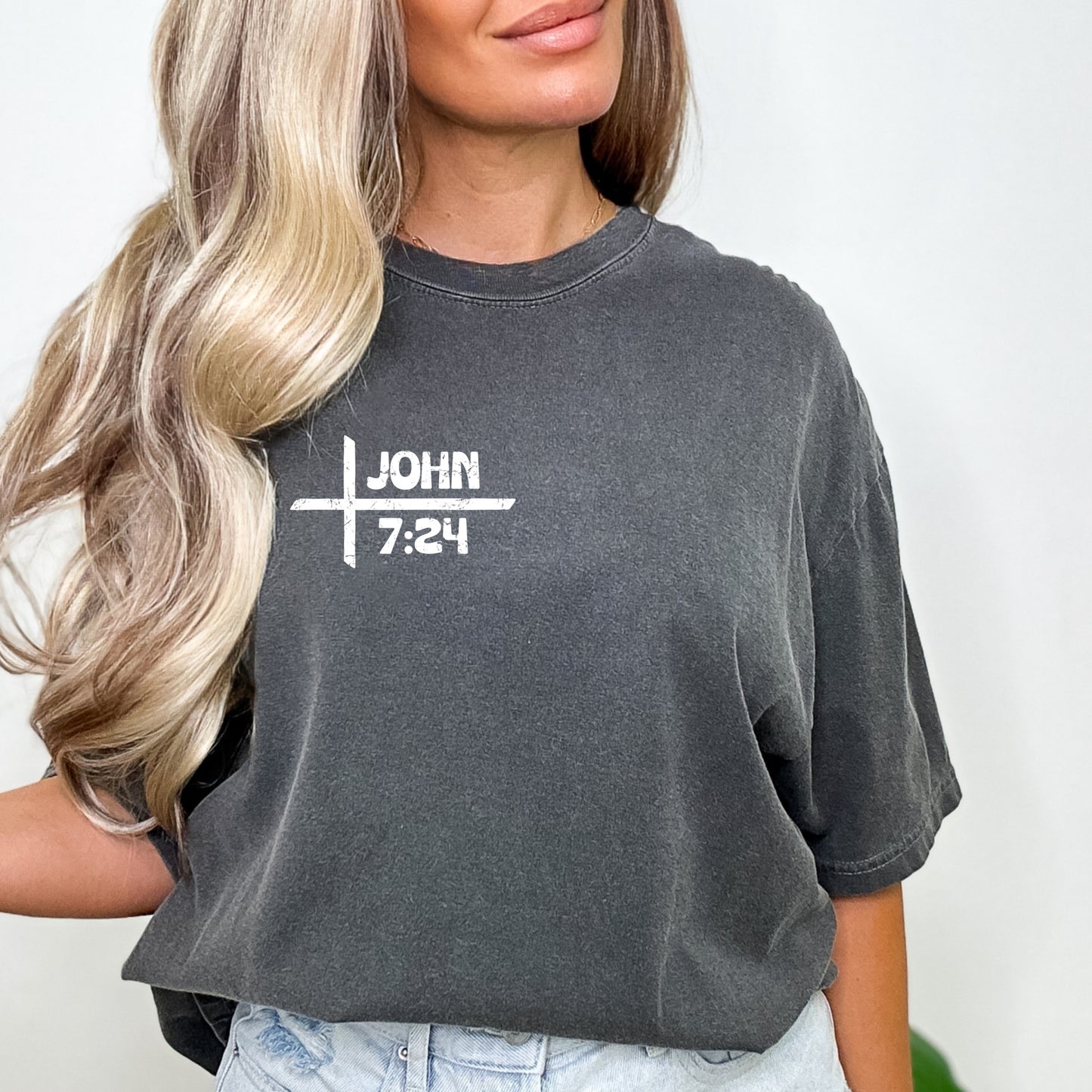Christian and Tattooed Comfort Colors T-Shirt