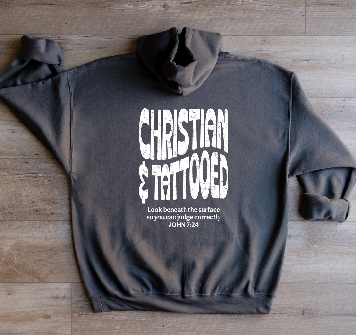 Christian and Tattooed Comfort Colors T-Shirt