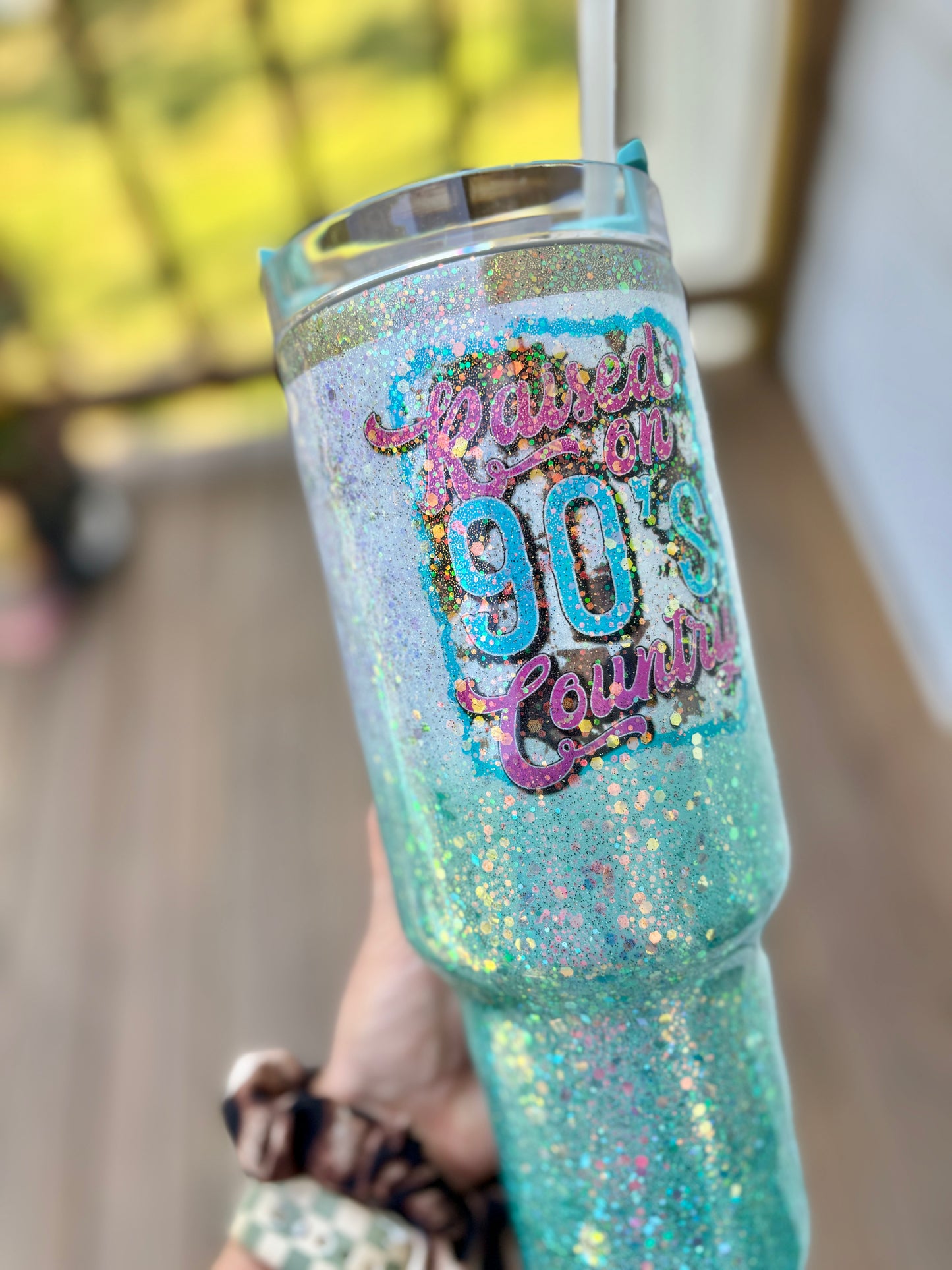 Raised on 90s Country 40oz with Handle