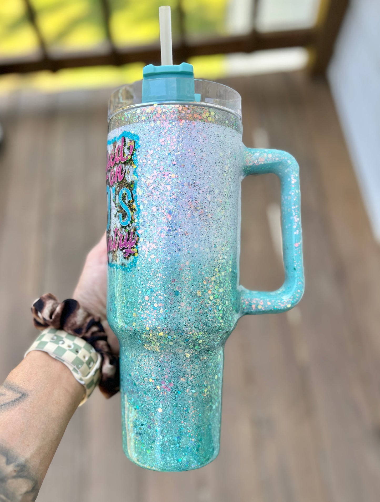 Raised on 90s Country 40oz with Handle