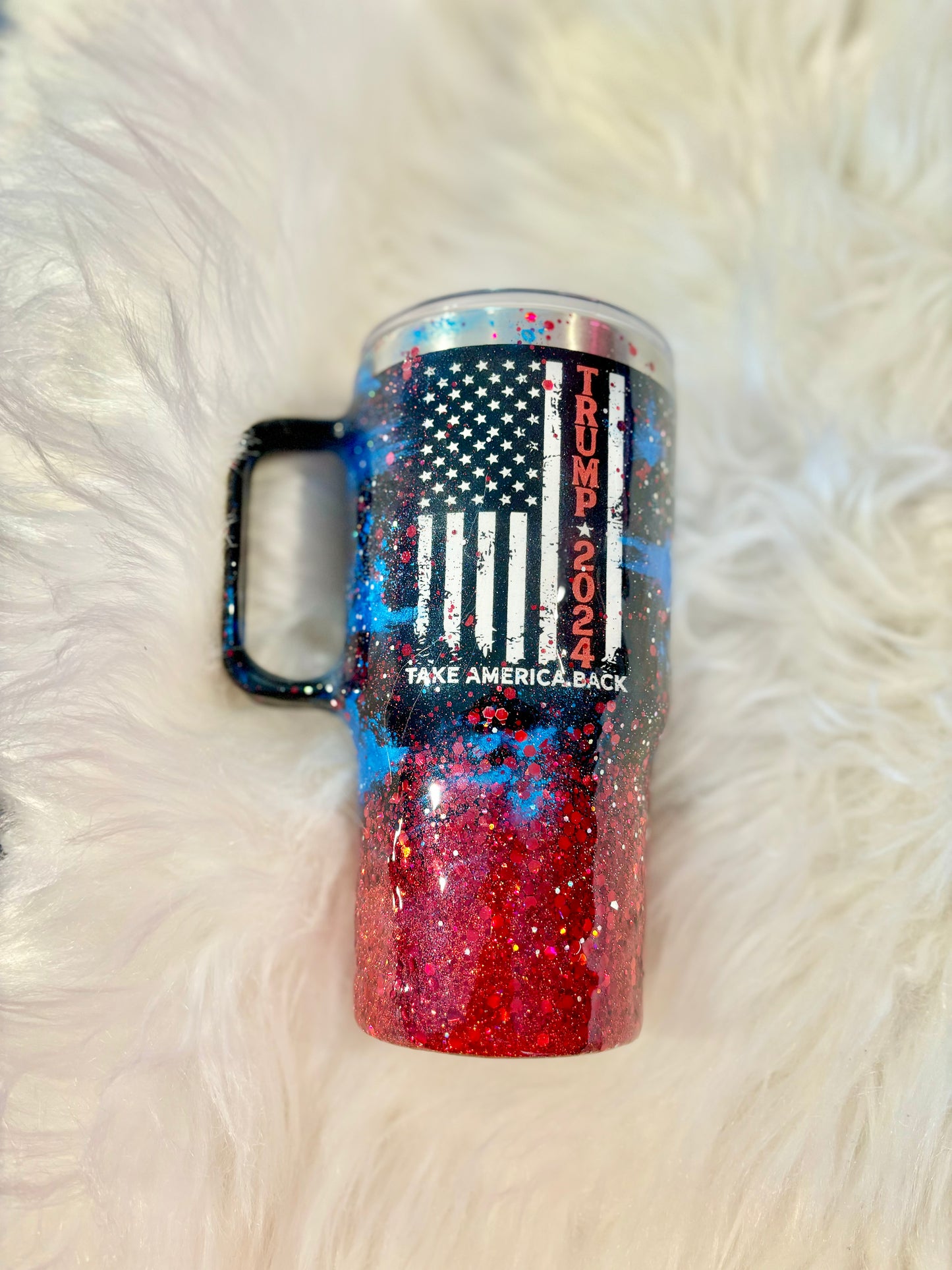 Trump 2024 Take America Back 20oz. Insulated Tumbler Trump Train Trump Cup