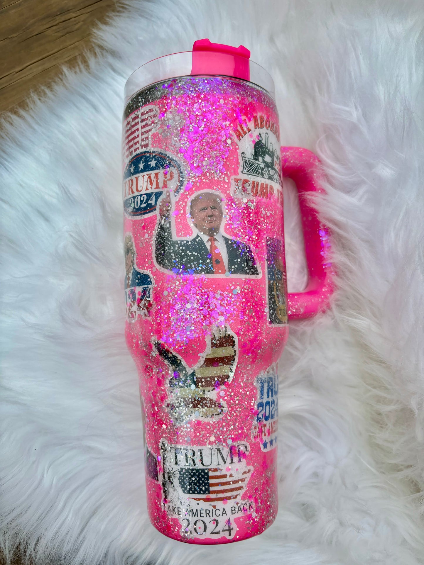 40 oz. TRUMP CUP Trump Cup With Handle