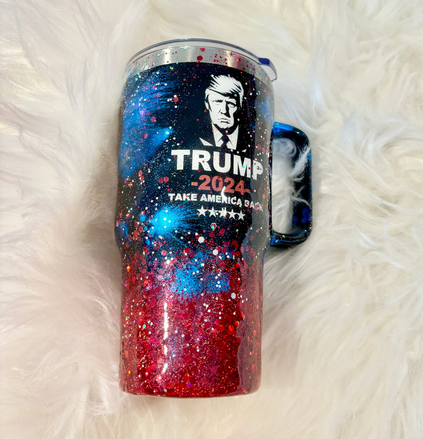 Trump 2024 Take America Back 20oz. Insulated Tumbler Trump Train Trump Cup