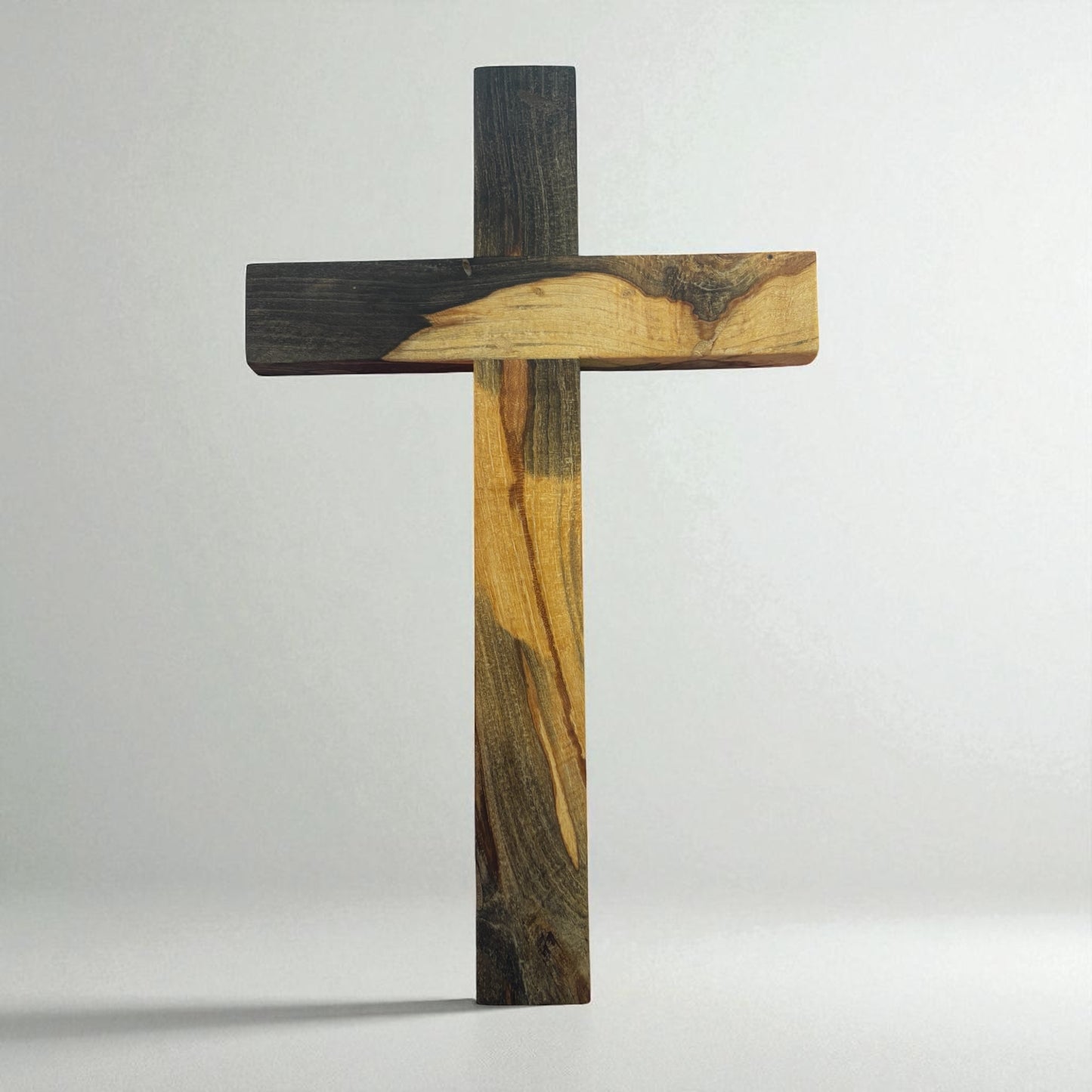 Rustic cross Baptism gift wedding gift anniversary gift wooden cross art wooden art sculpture