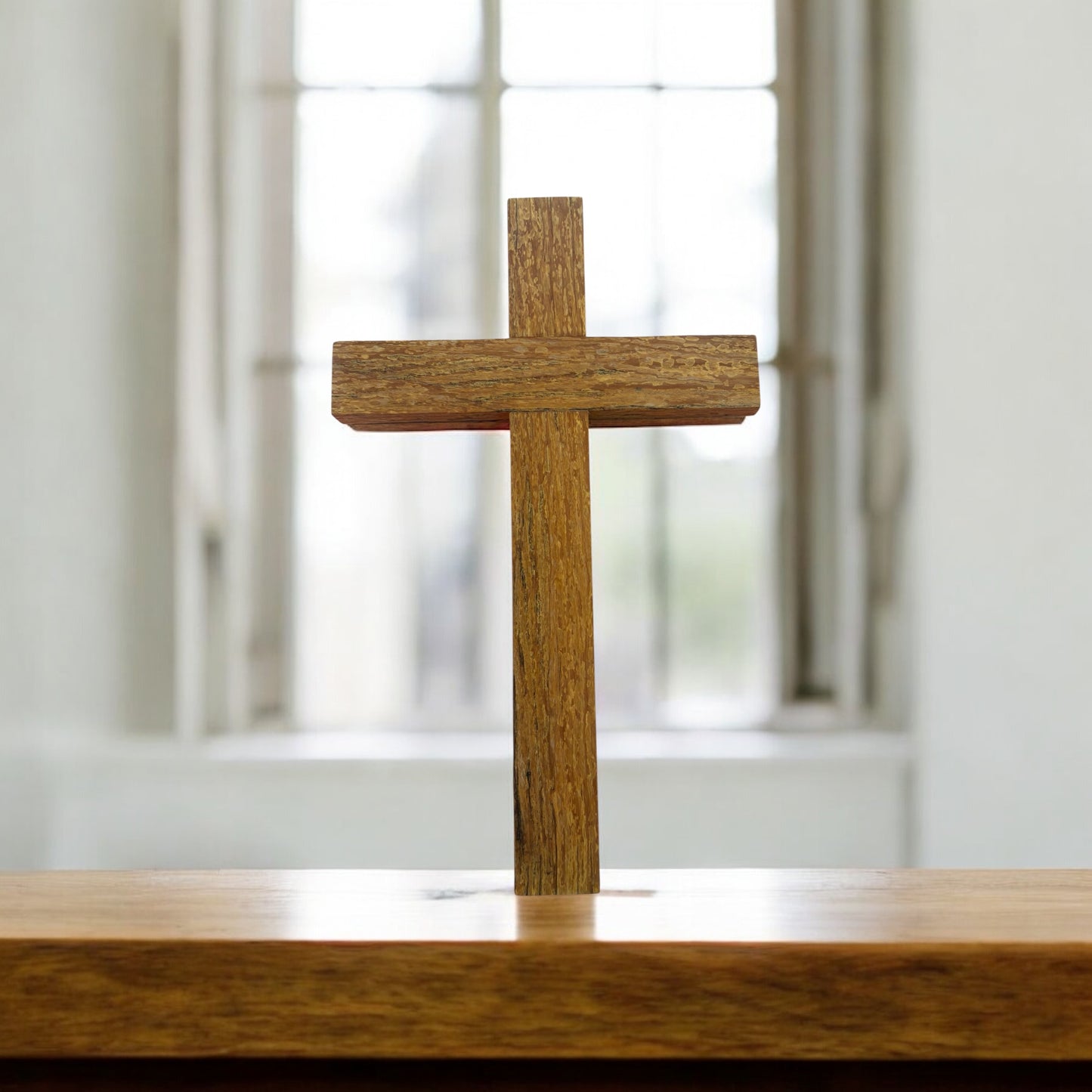 Rustic cross Baptism gift wedding gift anniversary gift wooden cross art wooden art sculpture