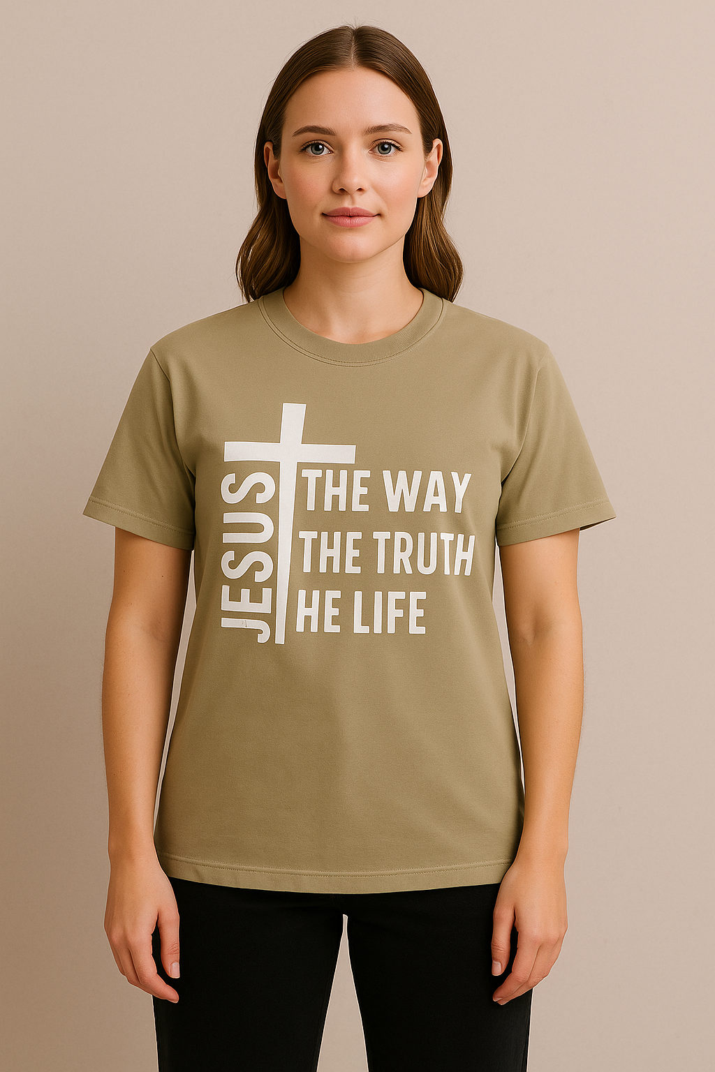 Jesus The Way The Truth & The Life Comfort Colors T-Shirt