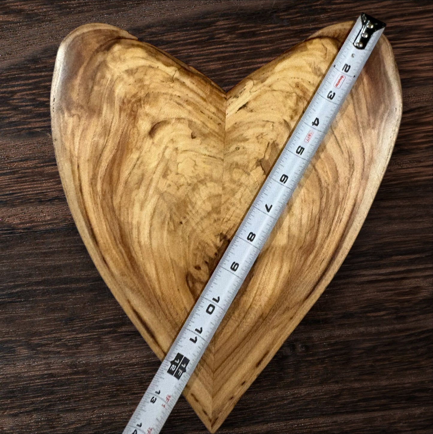 Live Edge Wooden heart
