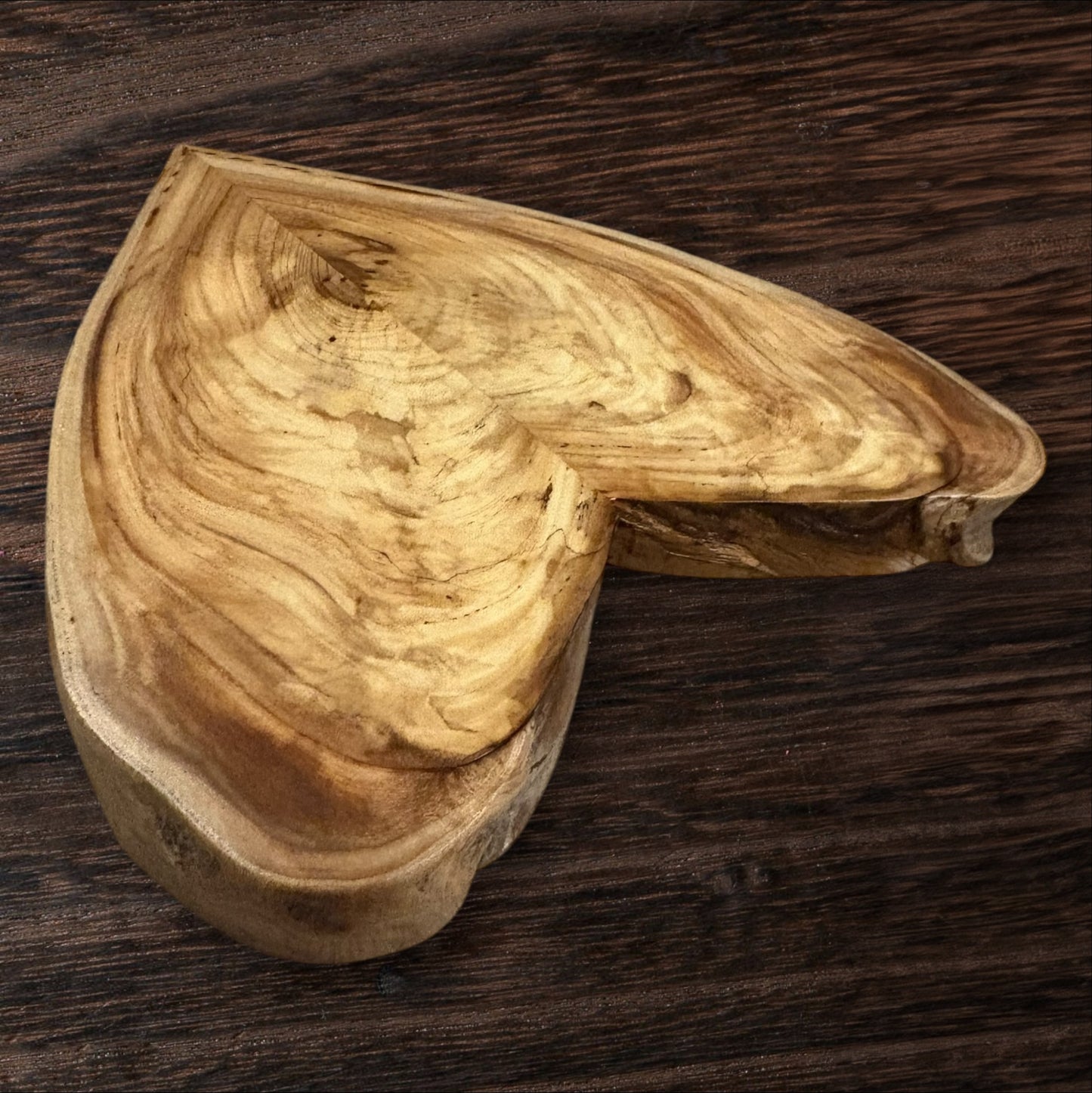 Live Edge Wooden heart