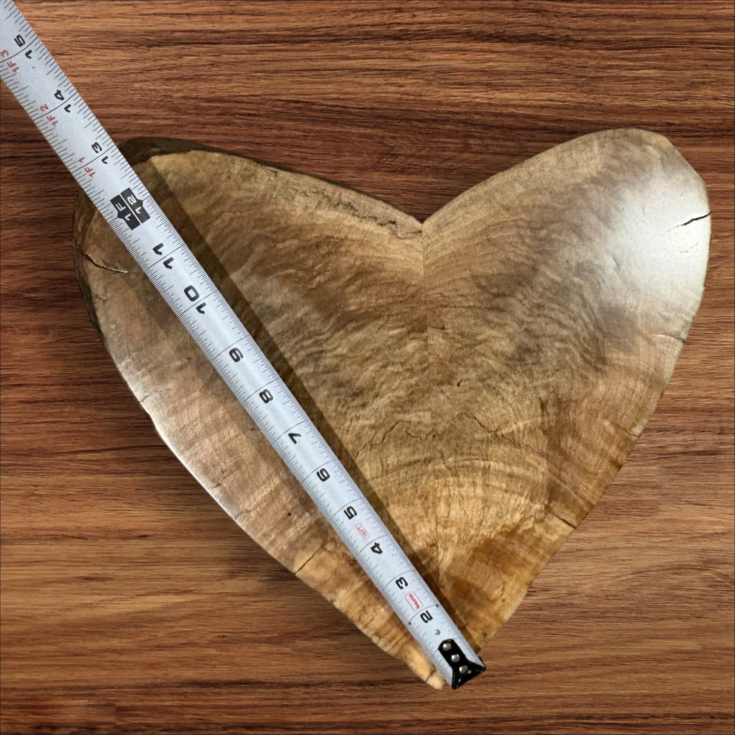Live Edge Wooden heart