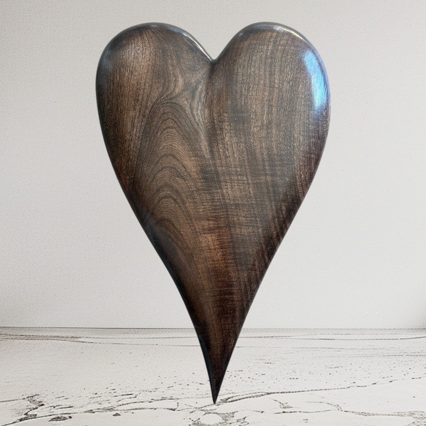 3D Heart Sculpture Anniversaries gift 20th anniversary wooden Art birthday gift Mother’s Day gift Wooden heart