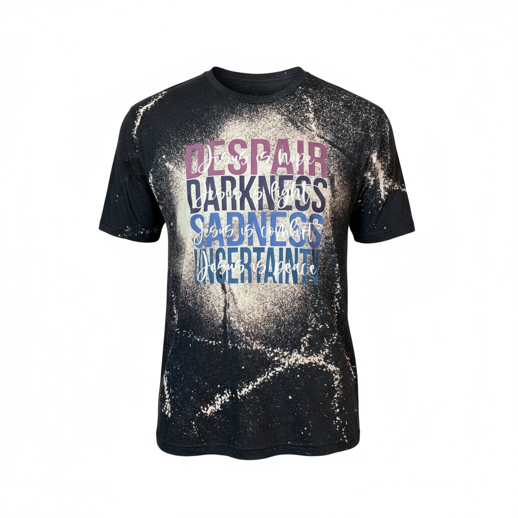 Jesus is Hope Bleached T-Shirt