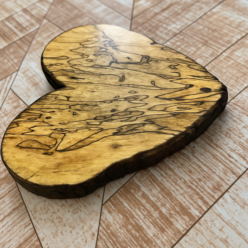 Wooden heart wooden art abstract art wall hanging heart wooden heart with hanging strip