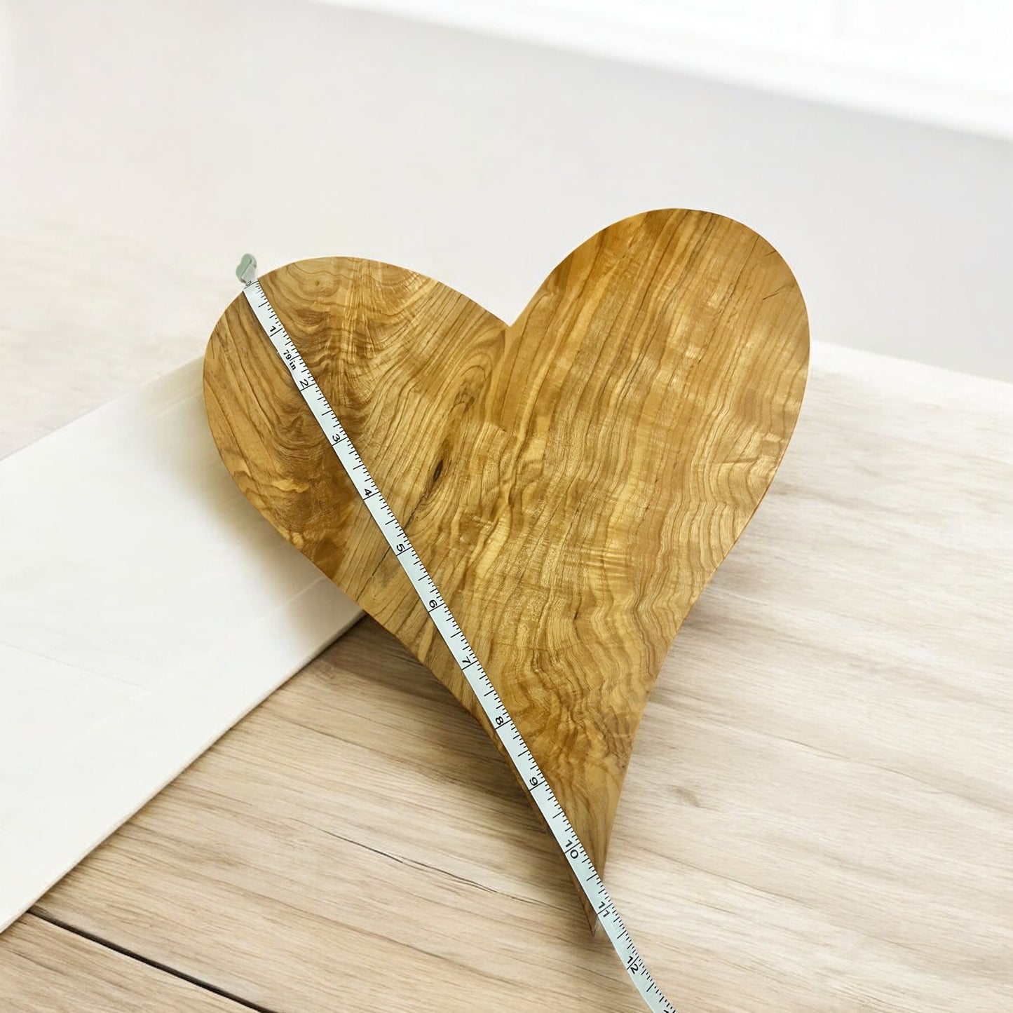 Wooden heart wooden art abstract art wooden sculpture wall hanging heart wooden heart with hanging strip