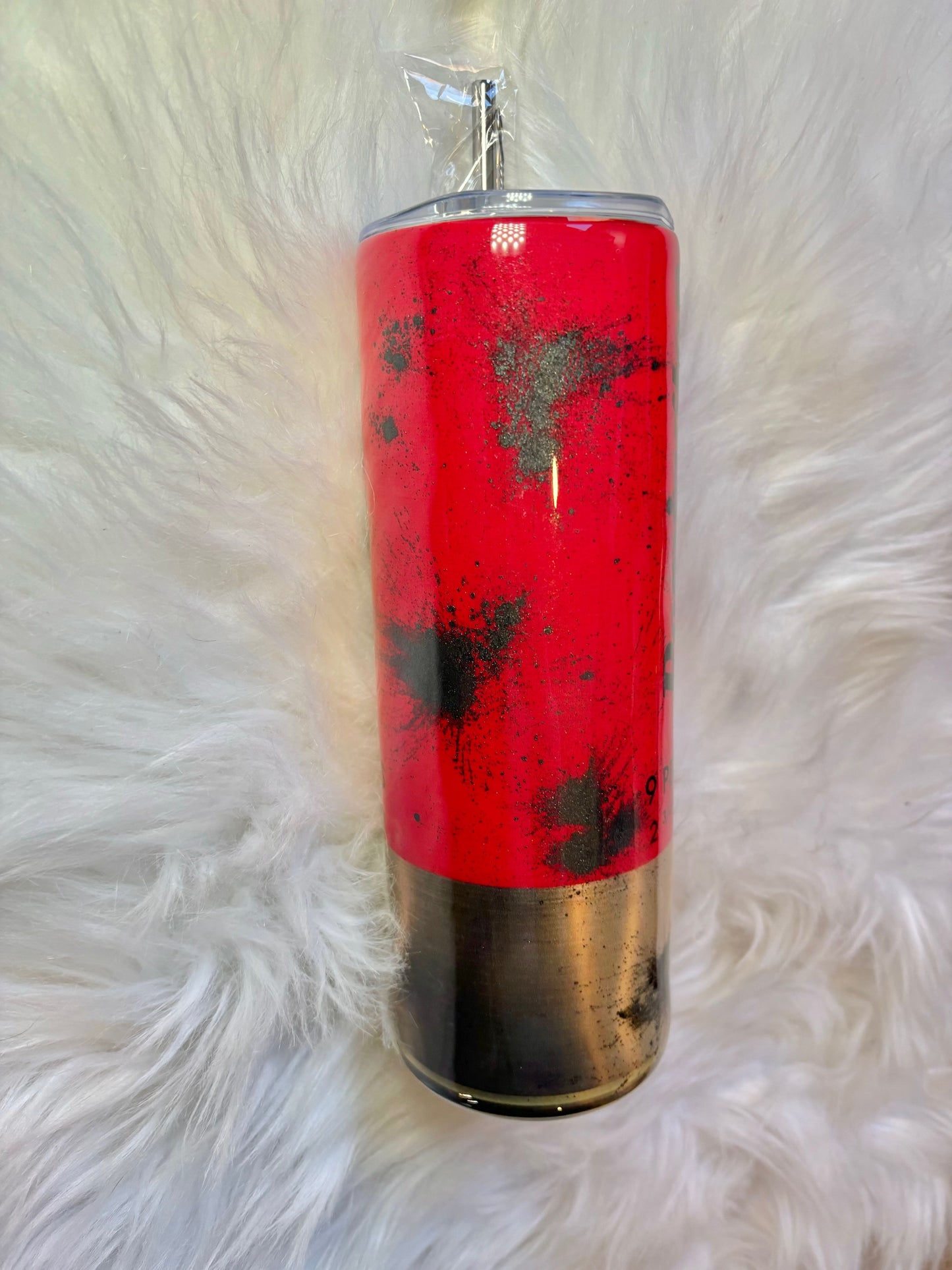 Shotgun shell skinny tumbler 20oz.