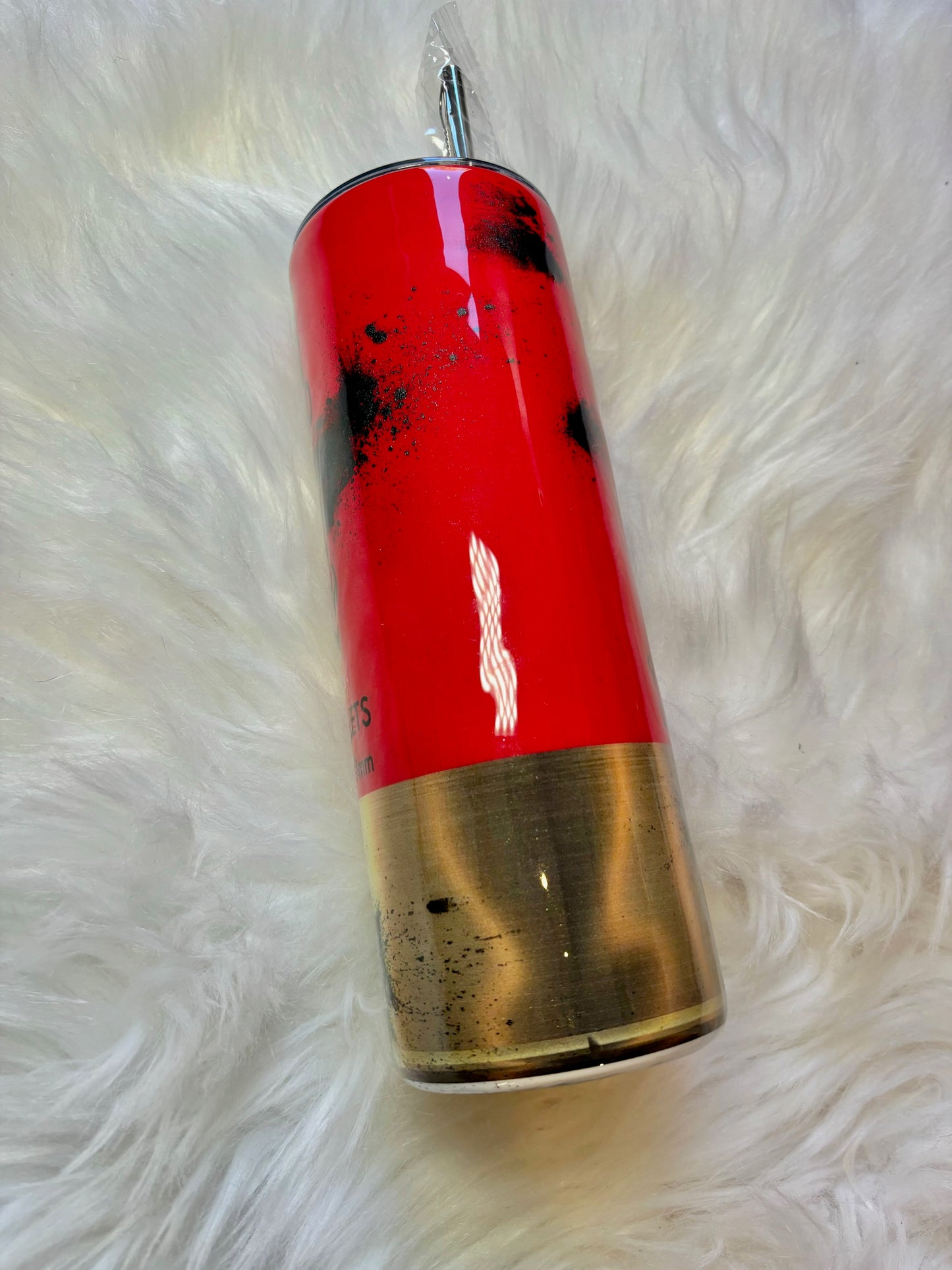 Shotgun shell skinny tumbler 20oz.