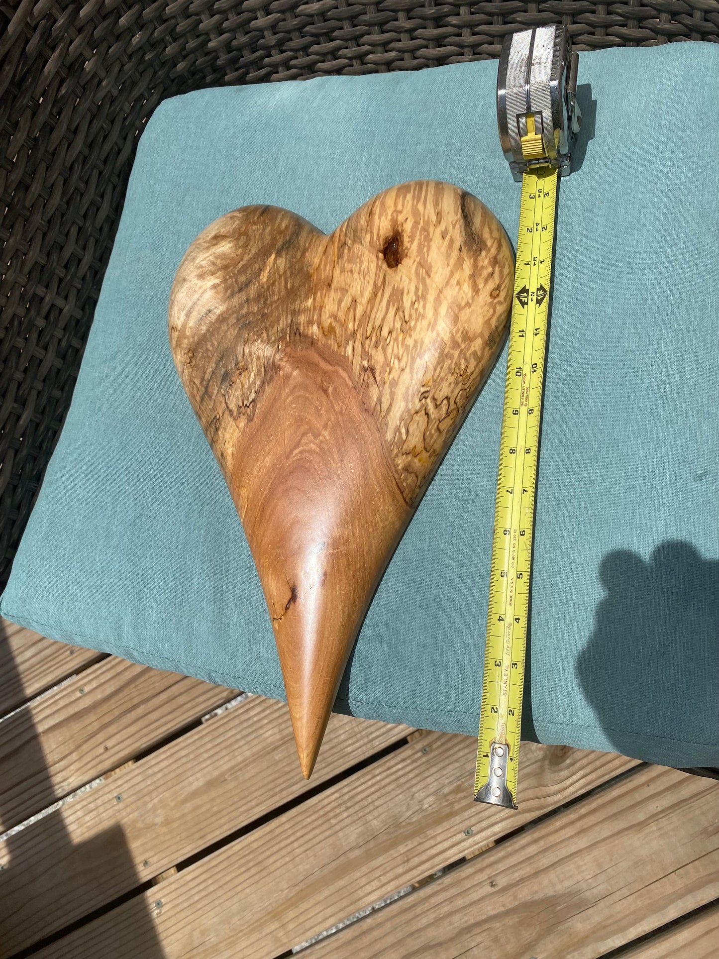 3D art Large RED heart with cross Hand Carved Wooden Heart Wall Decor β 3D Rustic Wood Heart Sculpture β Anniversary / Wedding Gift β Handmade Natural Wood Art