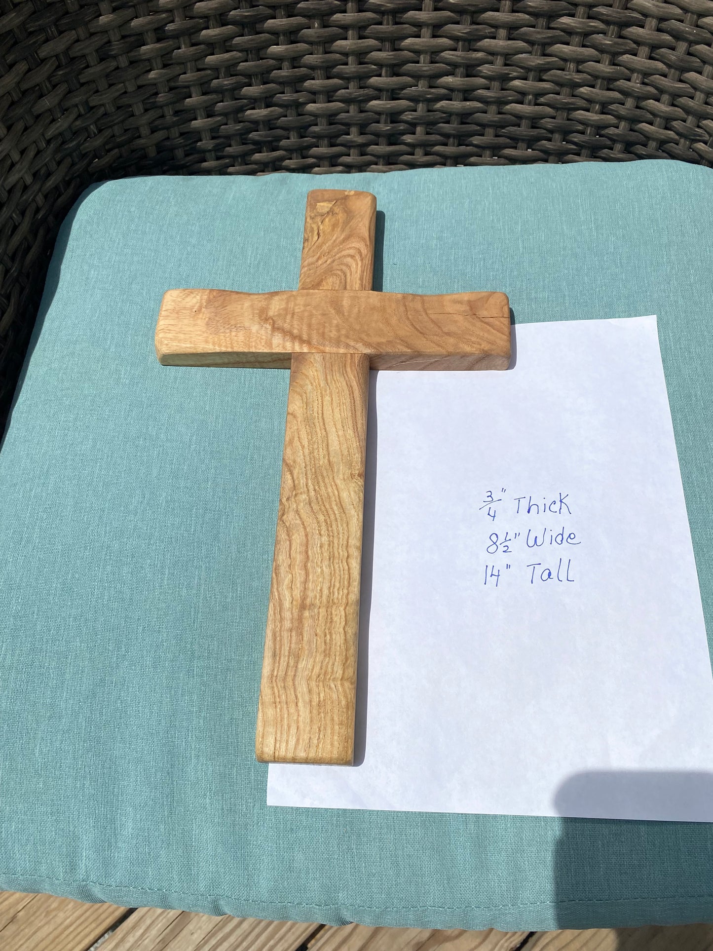 Rustic cross Baptism gift wedding gift anniversary gift wooden cross art wooden art sculpture