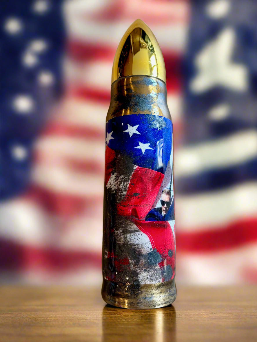 Special Edition Bullet Tumbler Fight Trump Tumbler Thermos