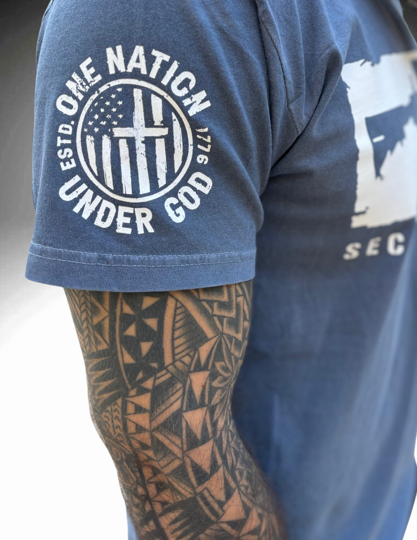 One Nation Under God Second Amendment Comfort Colors shirt