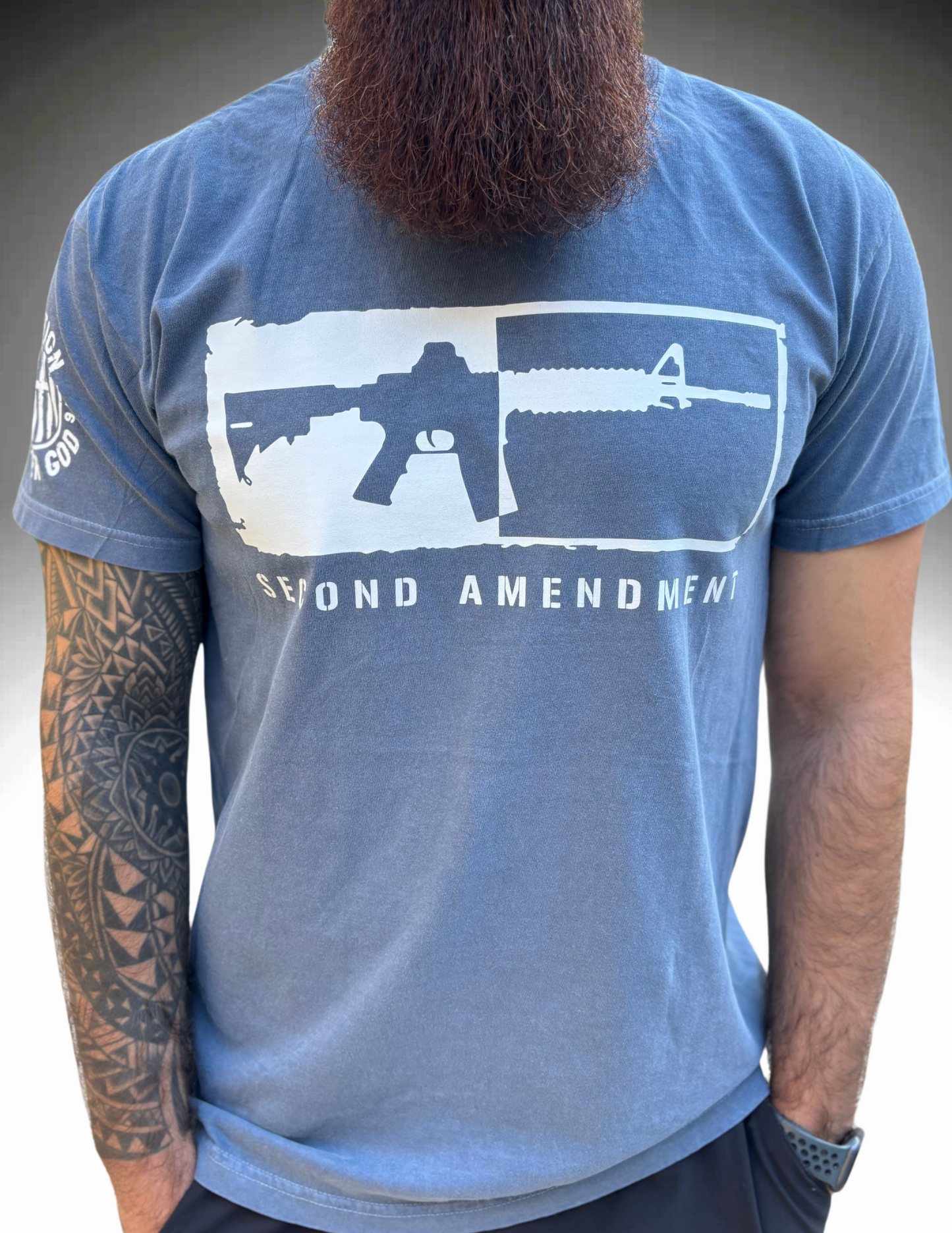 One Nation Under God Second Amendment Comfort Colors shirt