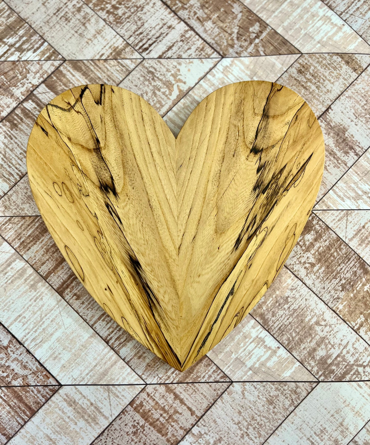 Wooden heart wooden art abstract art wall hanging heart wooden heart with hanging strip