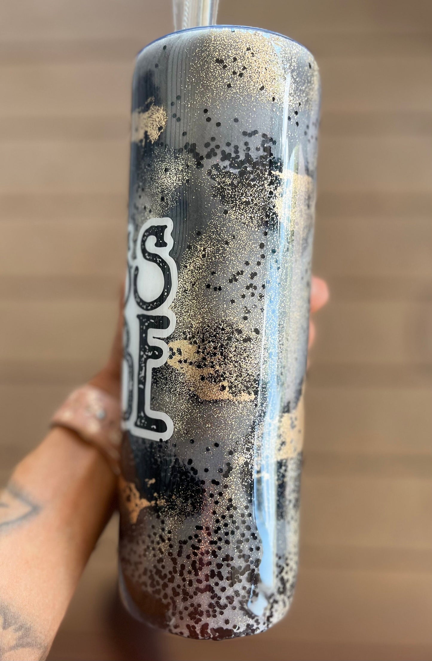 Boss Babe Tumbler Boss Babe leopard glitter tumbler Leopard Cup Leopard Skinny Tumbler Babe Leopard Pink Boss Babe Birthday Gift Work cup
