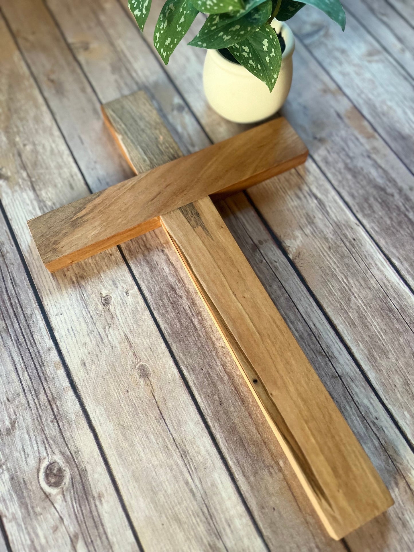 Baptism gift wedding gift anniversary gift wooden cross art wooden art birthday gift presents for her Fathers Day Valentines Day