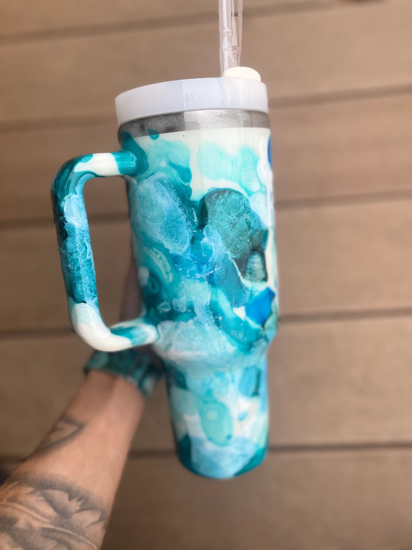 Rise Up And Pray 40oz Tumbler With Handle Tumbler 40oz Epoxy Tumblers Scripture Gifts Christian Gifts Bible Verse Cups Cup with Handle