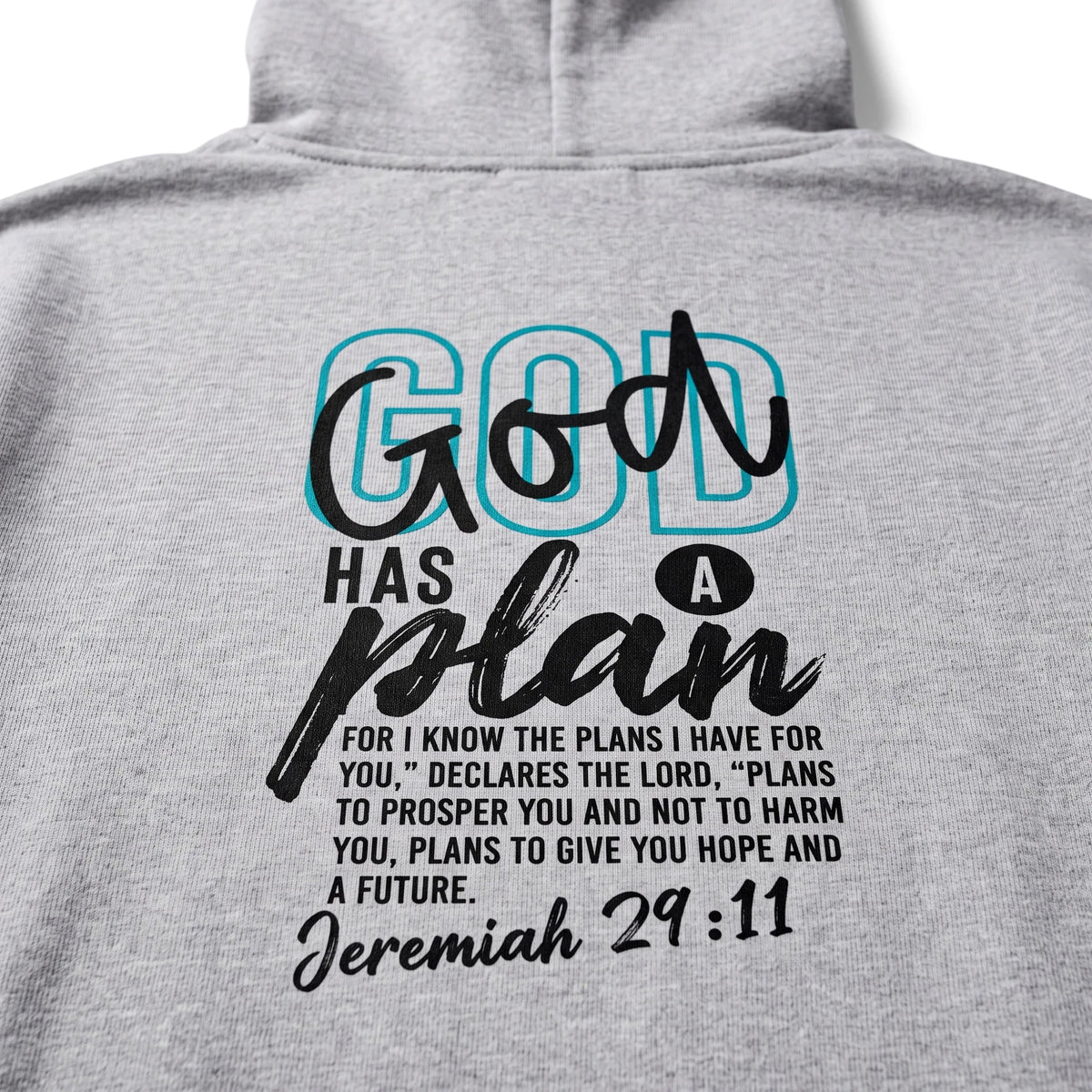 God Has a Plan Graphic Pullover Hoodie