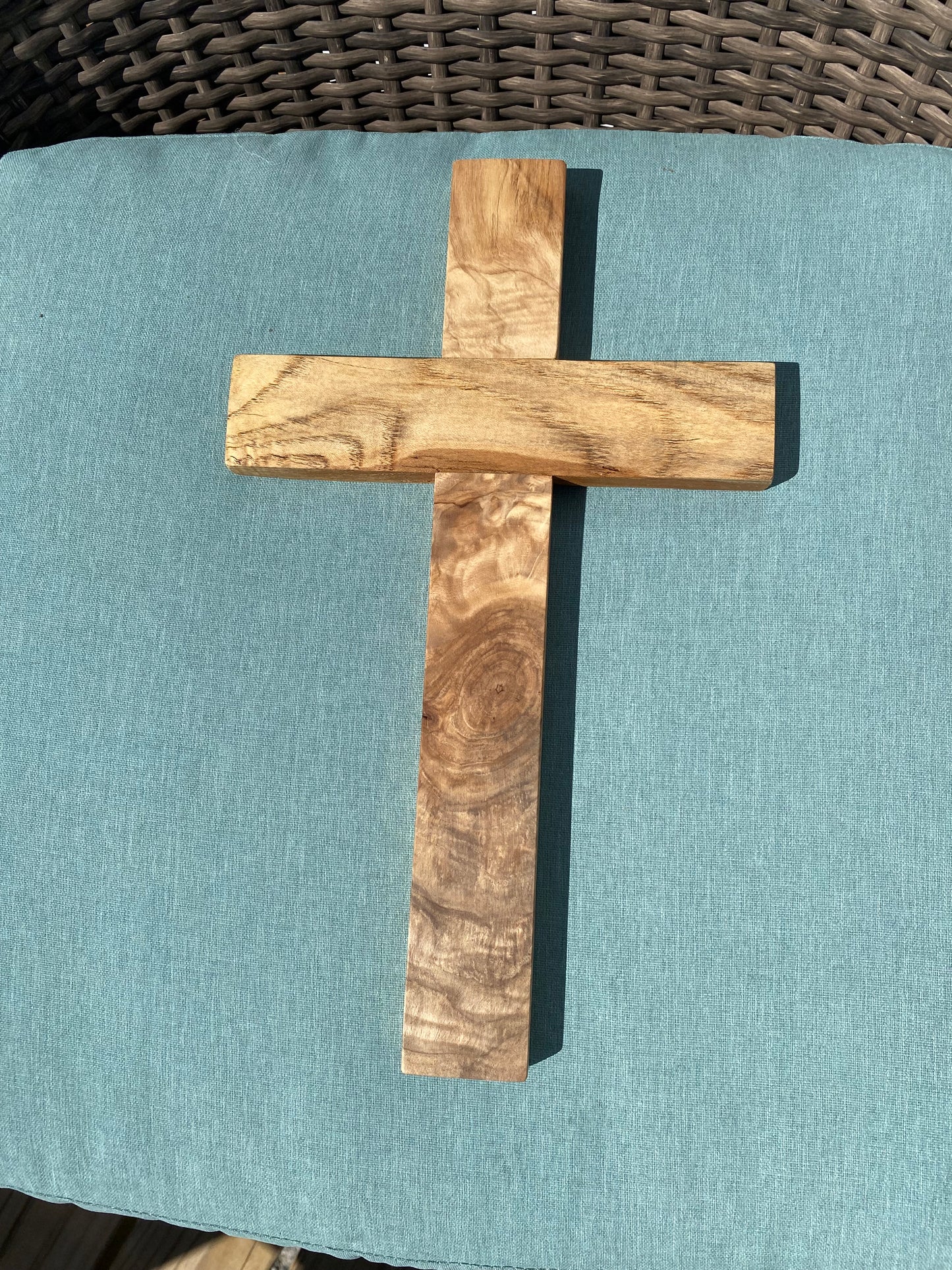 Rustic cross Baptism gift wedding gift anniversary gift wooden cross art wooden art sculpture