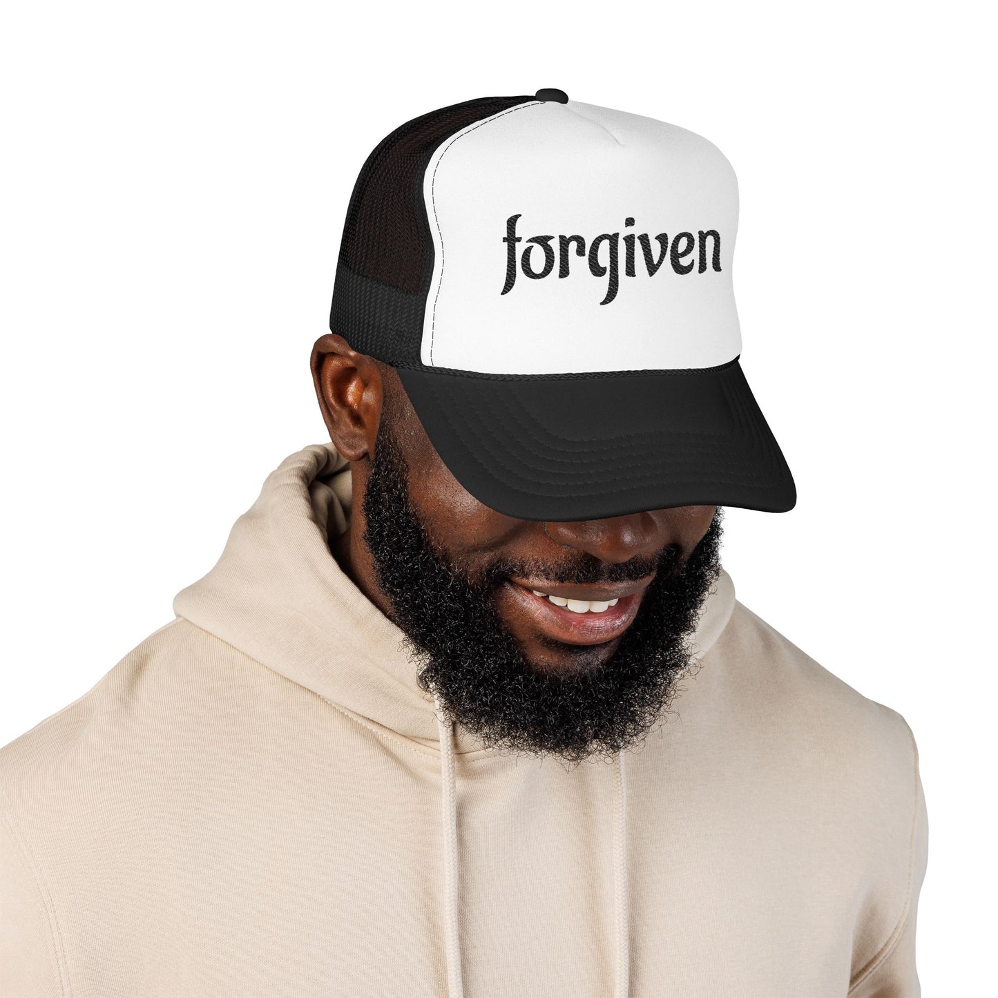 Forgiven Embroidered Trucker Hat