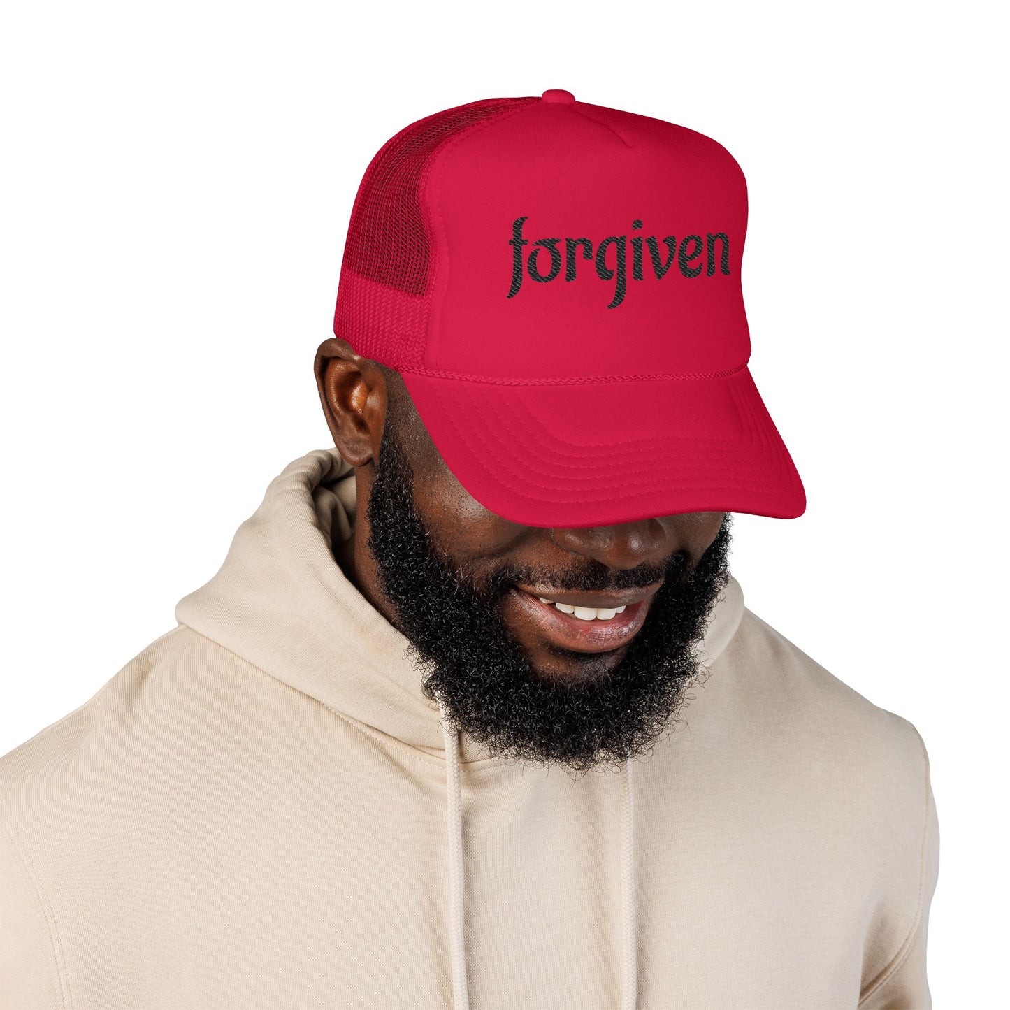 Forgiven Embroidered Trucker Hat
