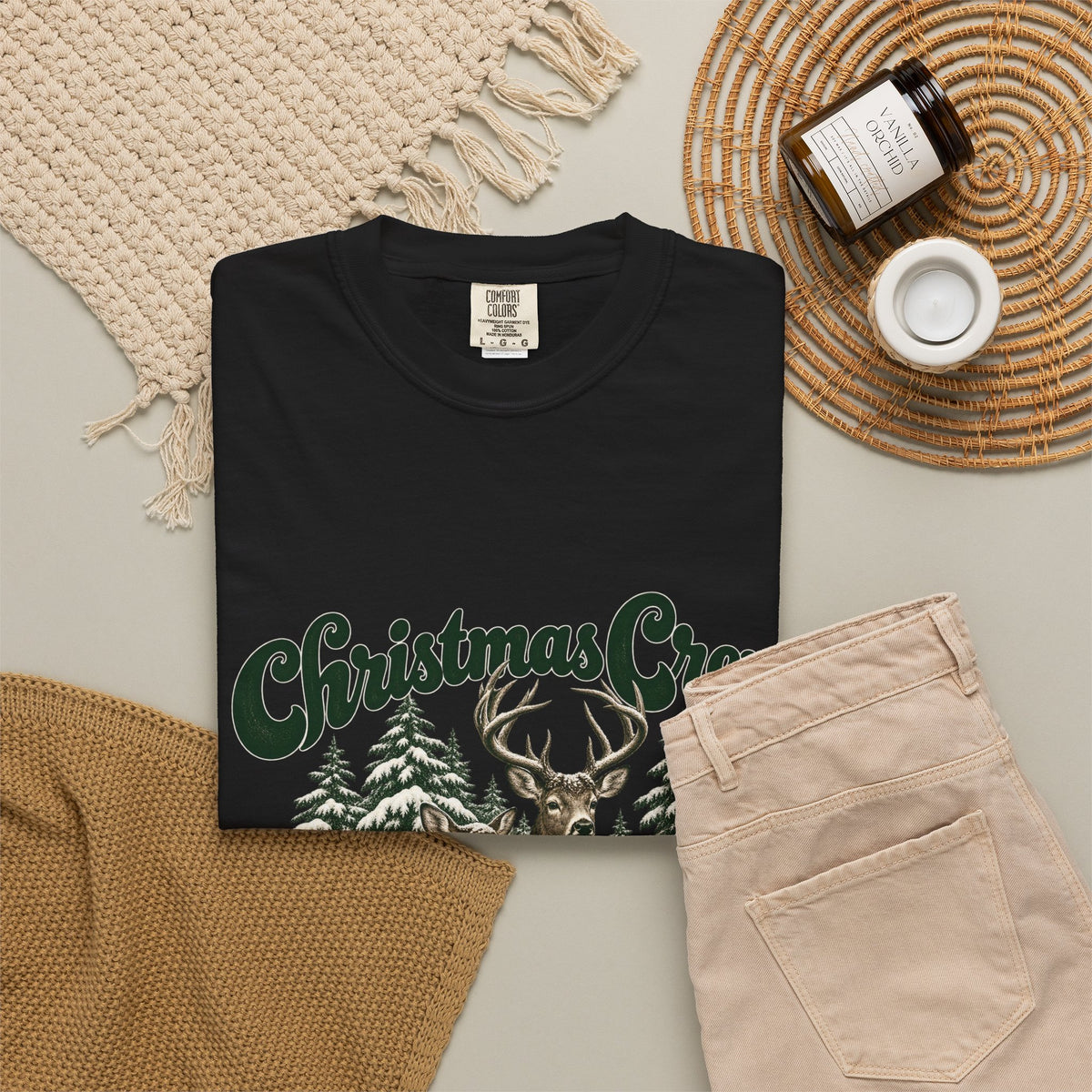Christmas Crew Together for the Holidays Garment-Dyed T-Shirt